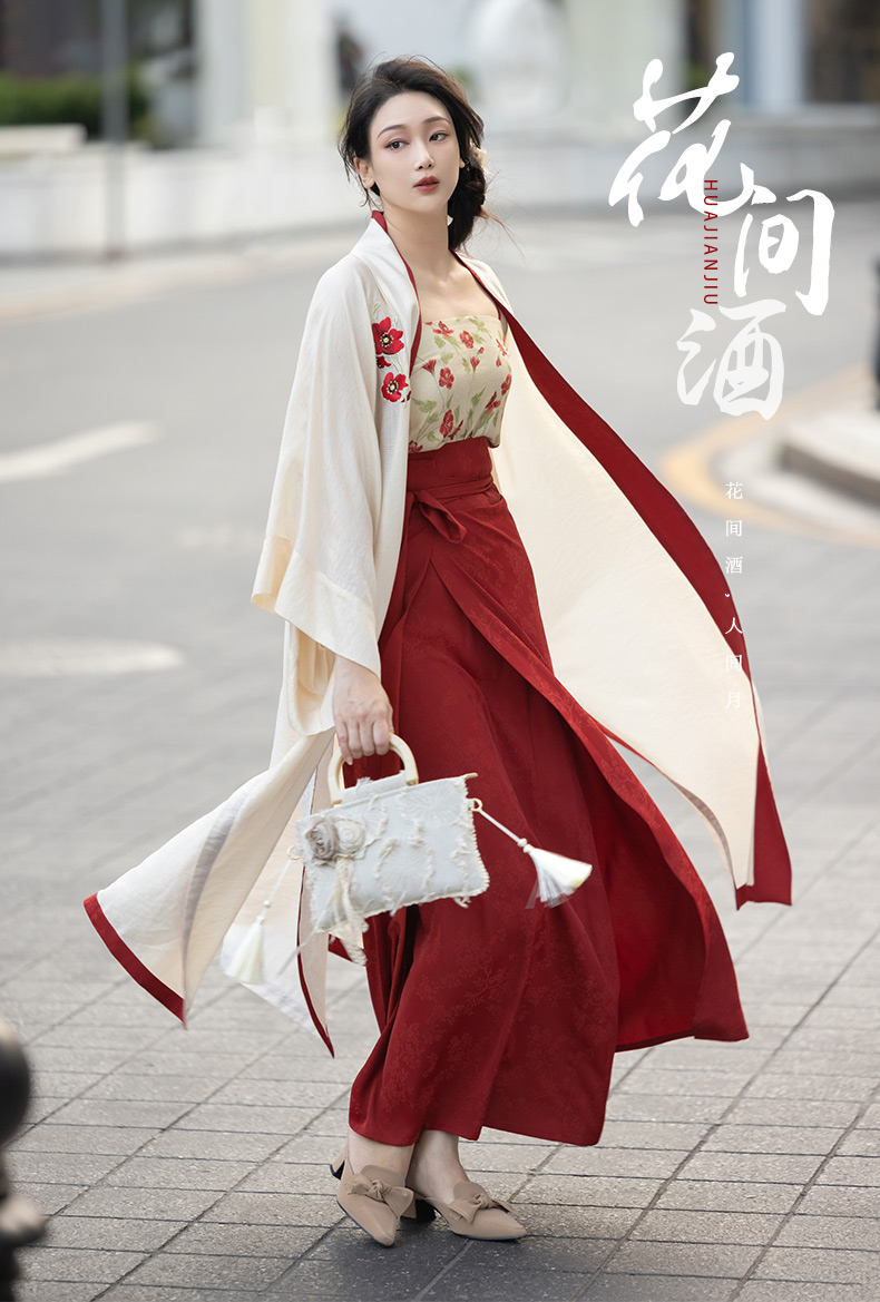 hanfu chinese trditional hanfu newmoondance nuwa nuwahanfu qipao mamian dress skirt