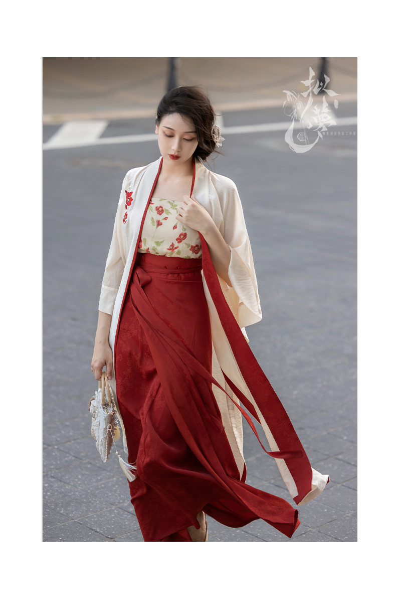 hanfu chinese trditional hanfu newmoondance nuwa nuwahanfu qipao mamian dress skirt