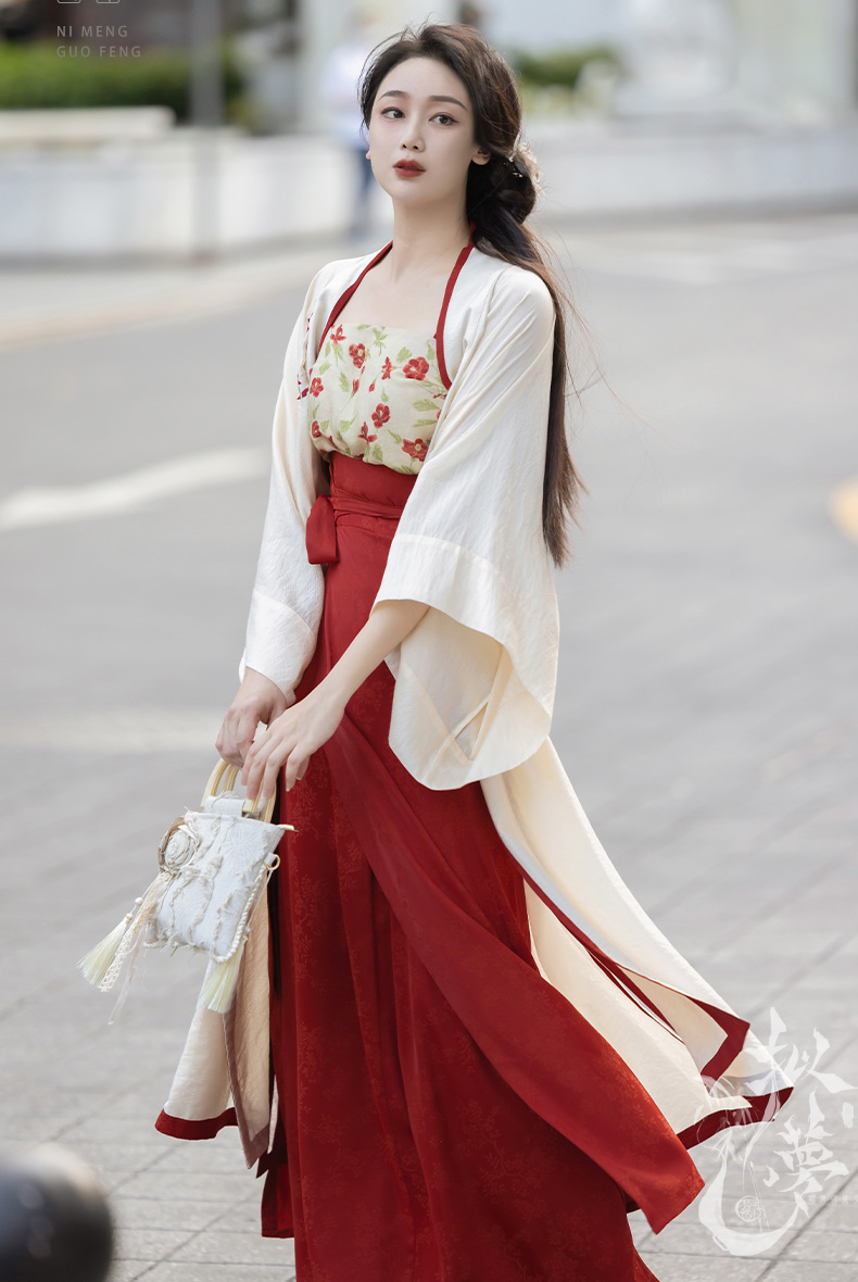 hanfu chinese trditional hanfu newmoondance nuwa nuwahanfu qipao mamian dress skirt