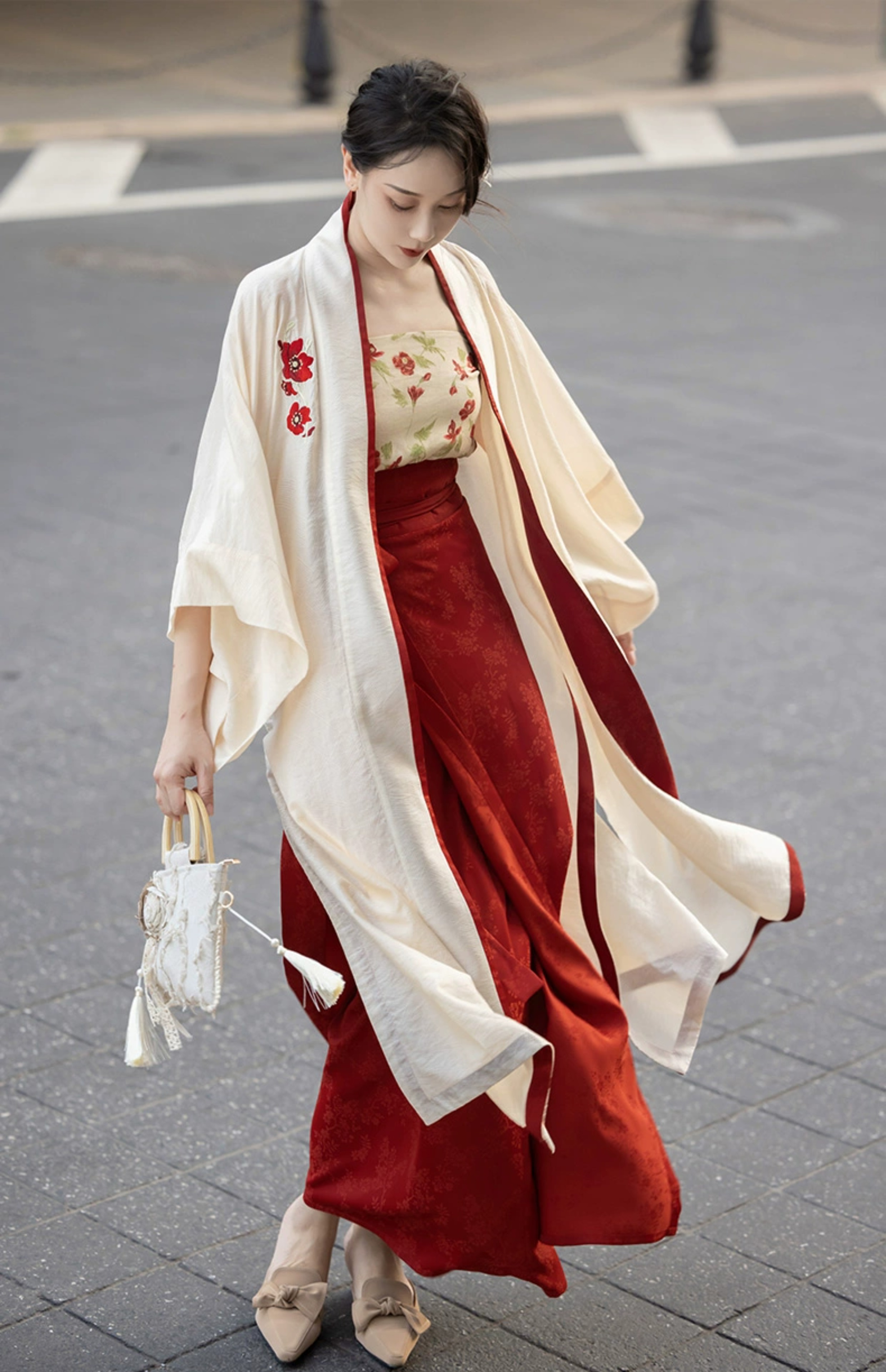 hanfu chinese trditional hanfu newmoondance nuwa nuwahanfu qipao mamian dress skirt