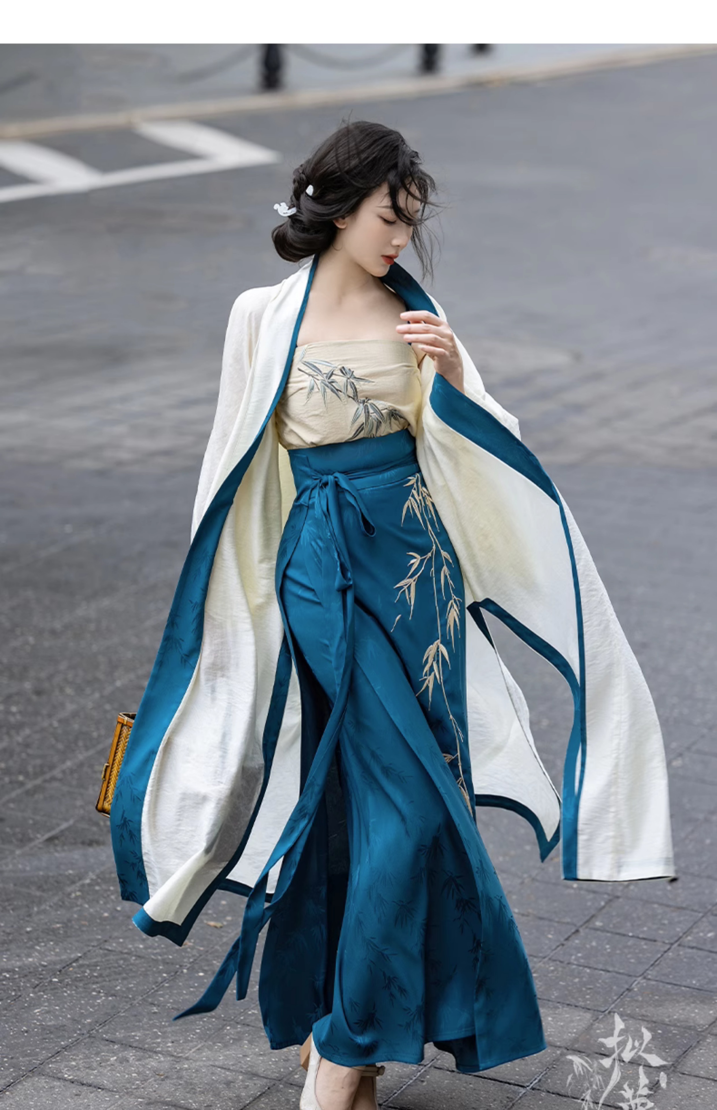 hanfu chinese trditional hanfu newmoondance nuwa nuwahanfu qipao mamian dress skirt