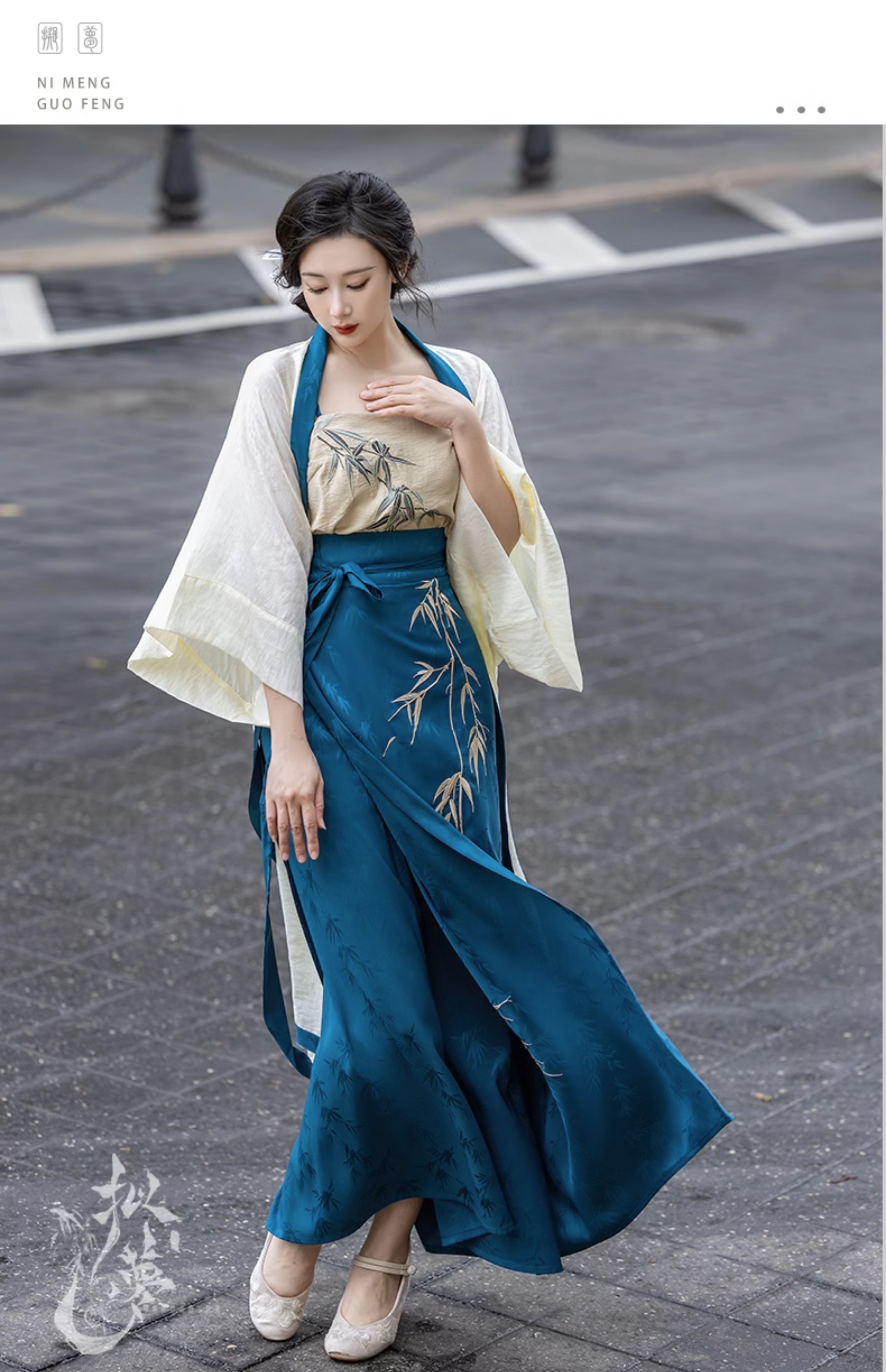 hanfu chinese trditional hanfu newmoondance nuwa nuwahanfu qipao mamian dress skirt