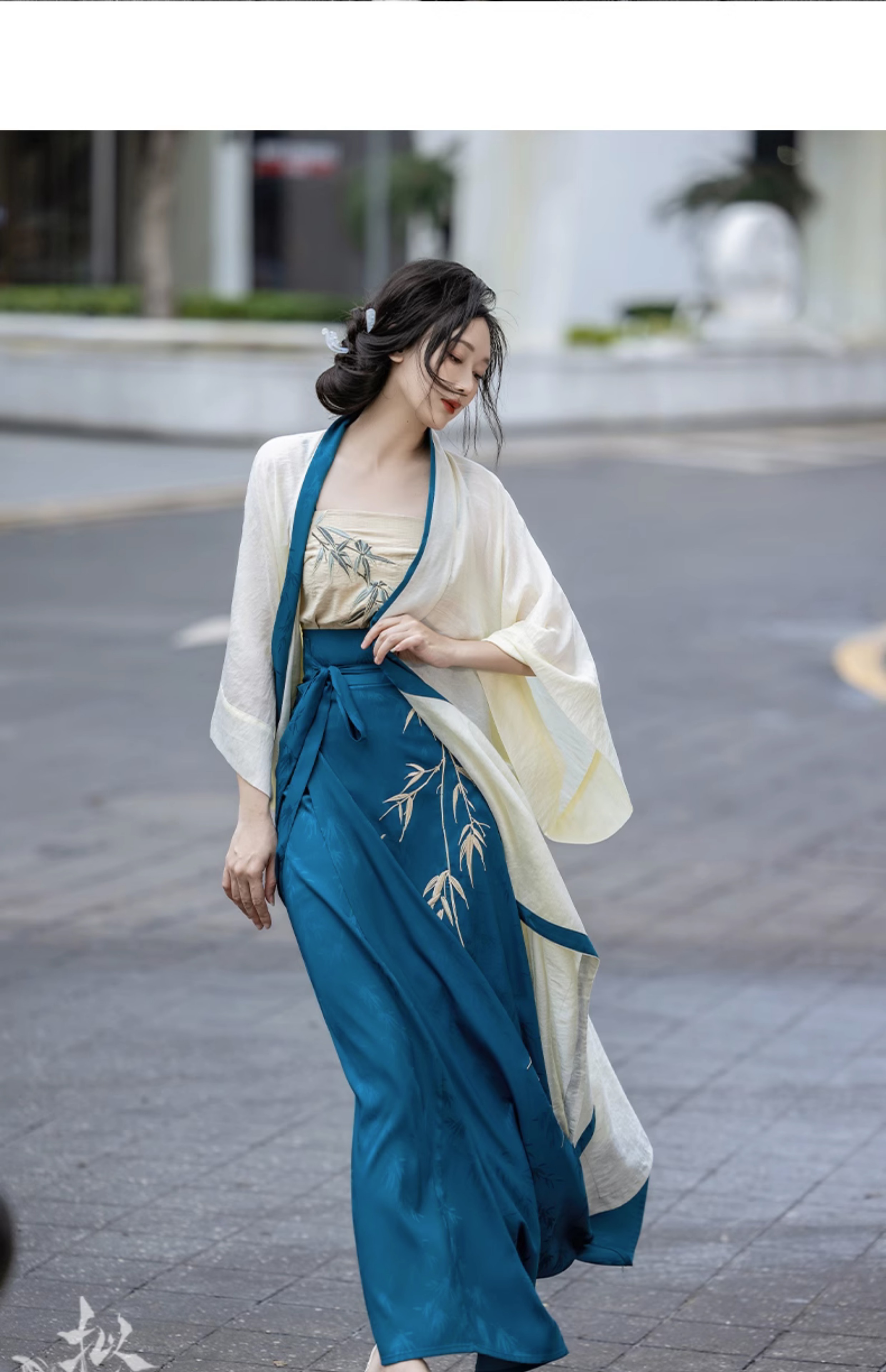 hanfu chinese trditional hanfu newmoondance nuwa nuwahanfu qipao mamian dress skirt