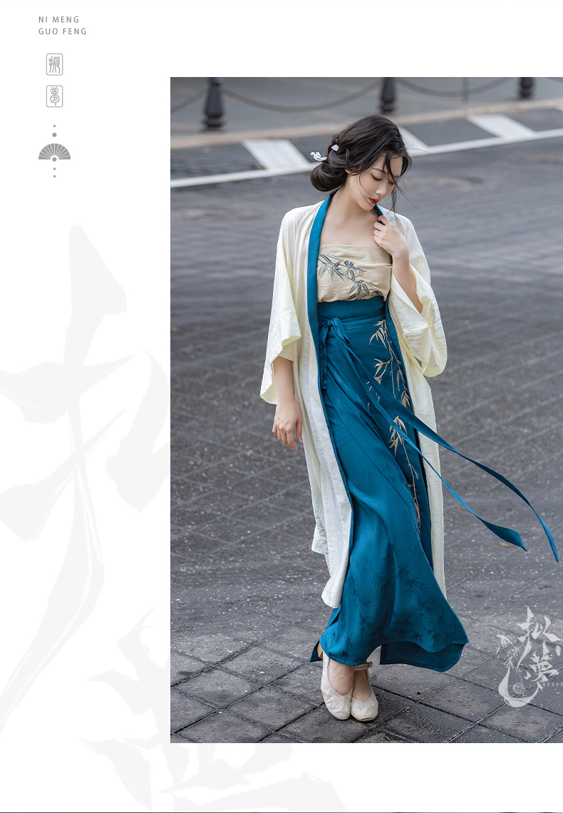 hanfu chinese trditional hanfu newmoondance nuwa nuwahanfu qipao mamian dress skirt