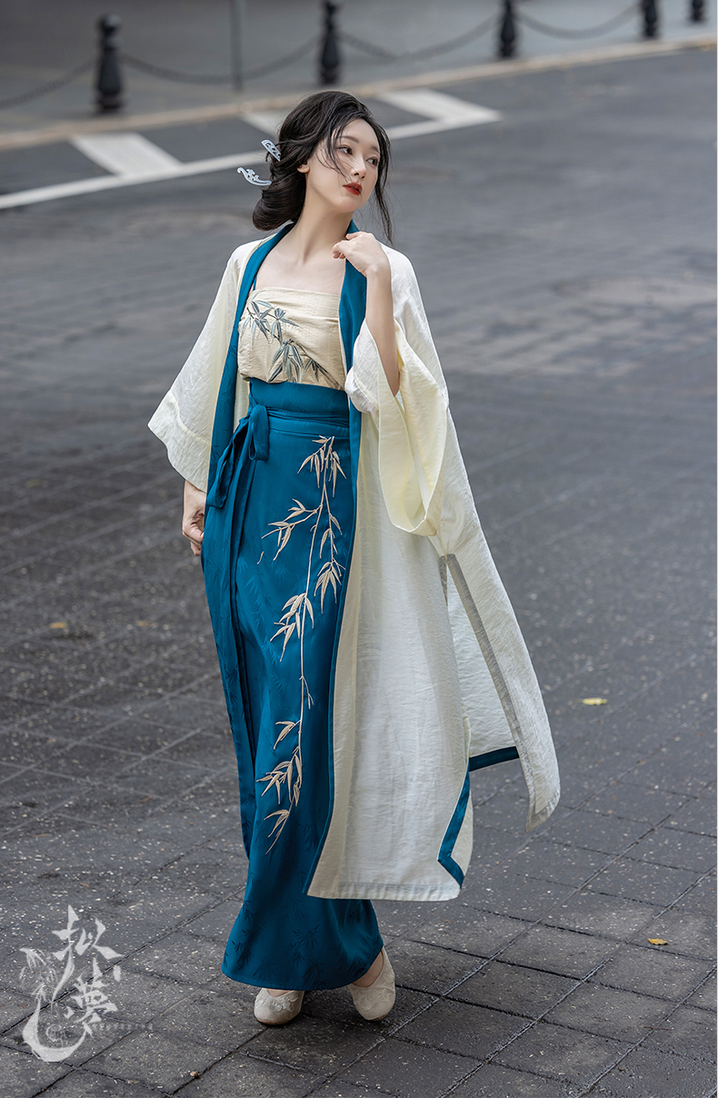 hanfu chinese trditional hanfu newmoondance nuwa nuwahanfu qipao mamian dress skirt