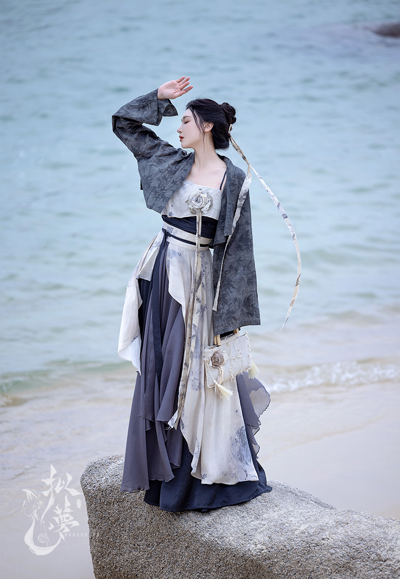 hanfu chinese trditional hanfu newmoondance nuwa nuwahanfu qipao mamian dress skirt