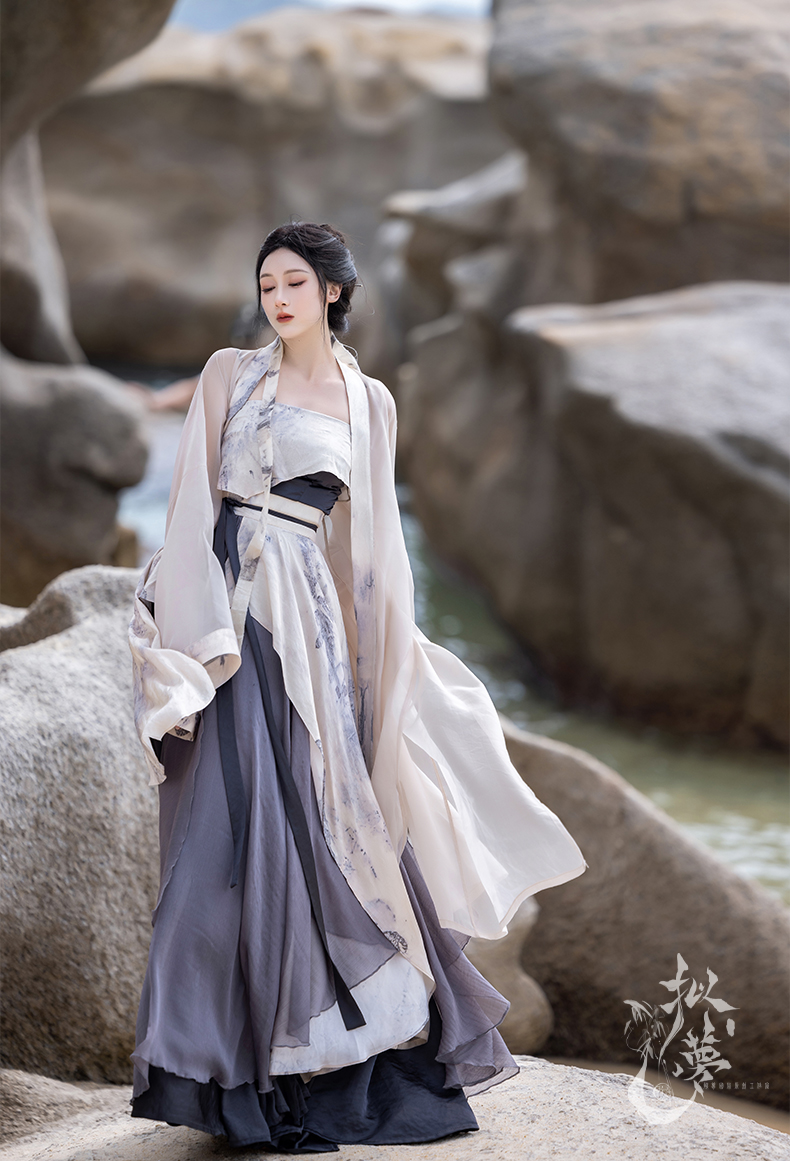 hanfu chinese trditional hanfu newmoondance nuwa nuwahanfu qipao mamian dress skirt