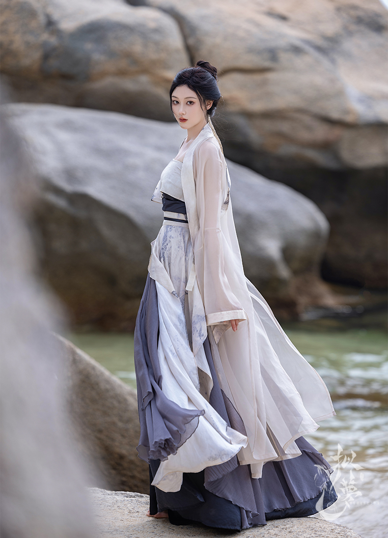 hanfu chinese trditional hanfu newmoondance nuwa nuwahanfu qipao mamian dress skirt