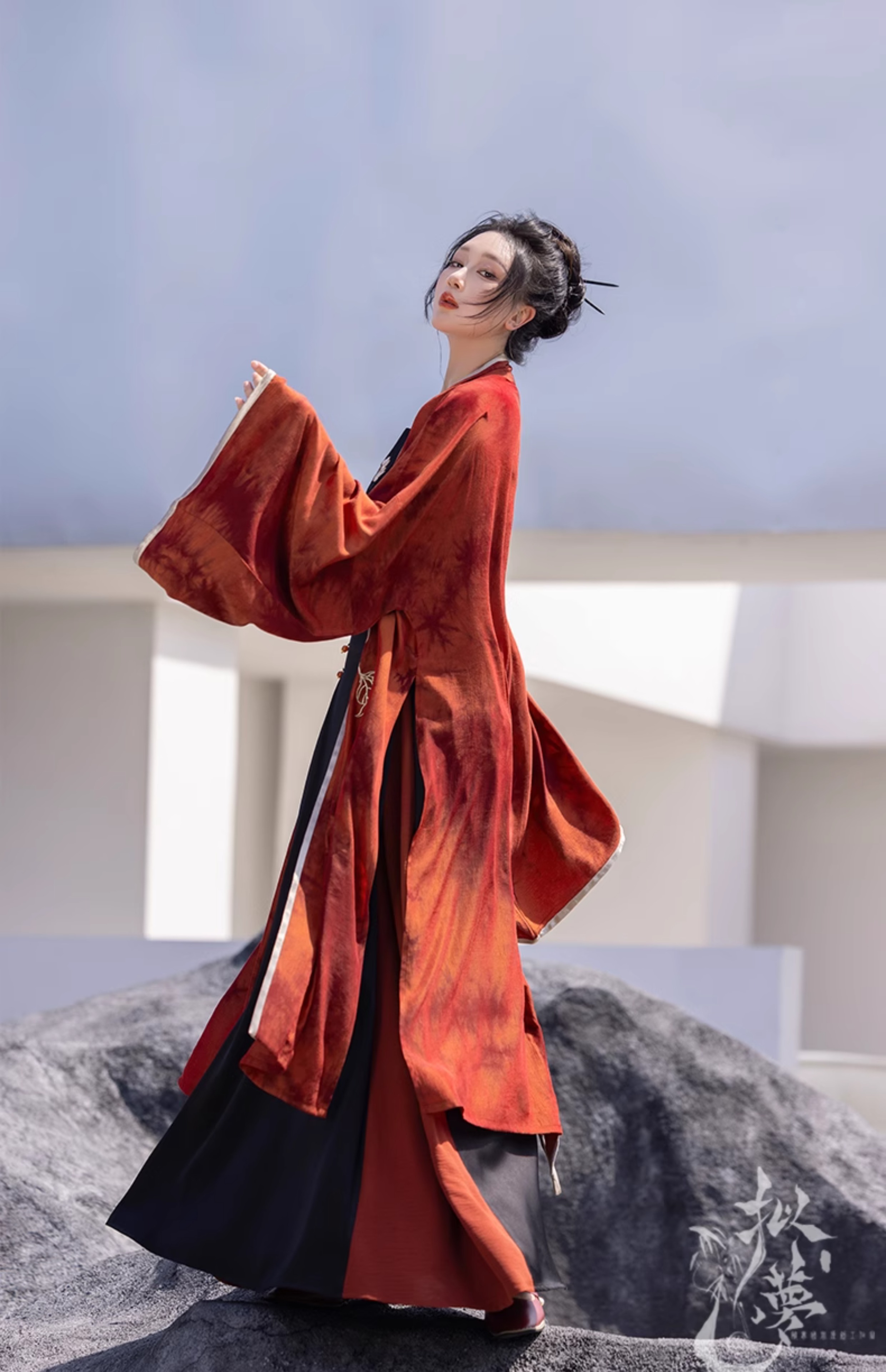 hanfu chinese trditional hanfu newmoondance nuwa nuwahanfu qipao mamian dress skirt