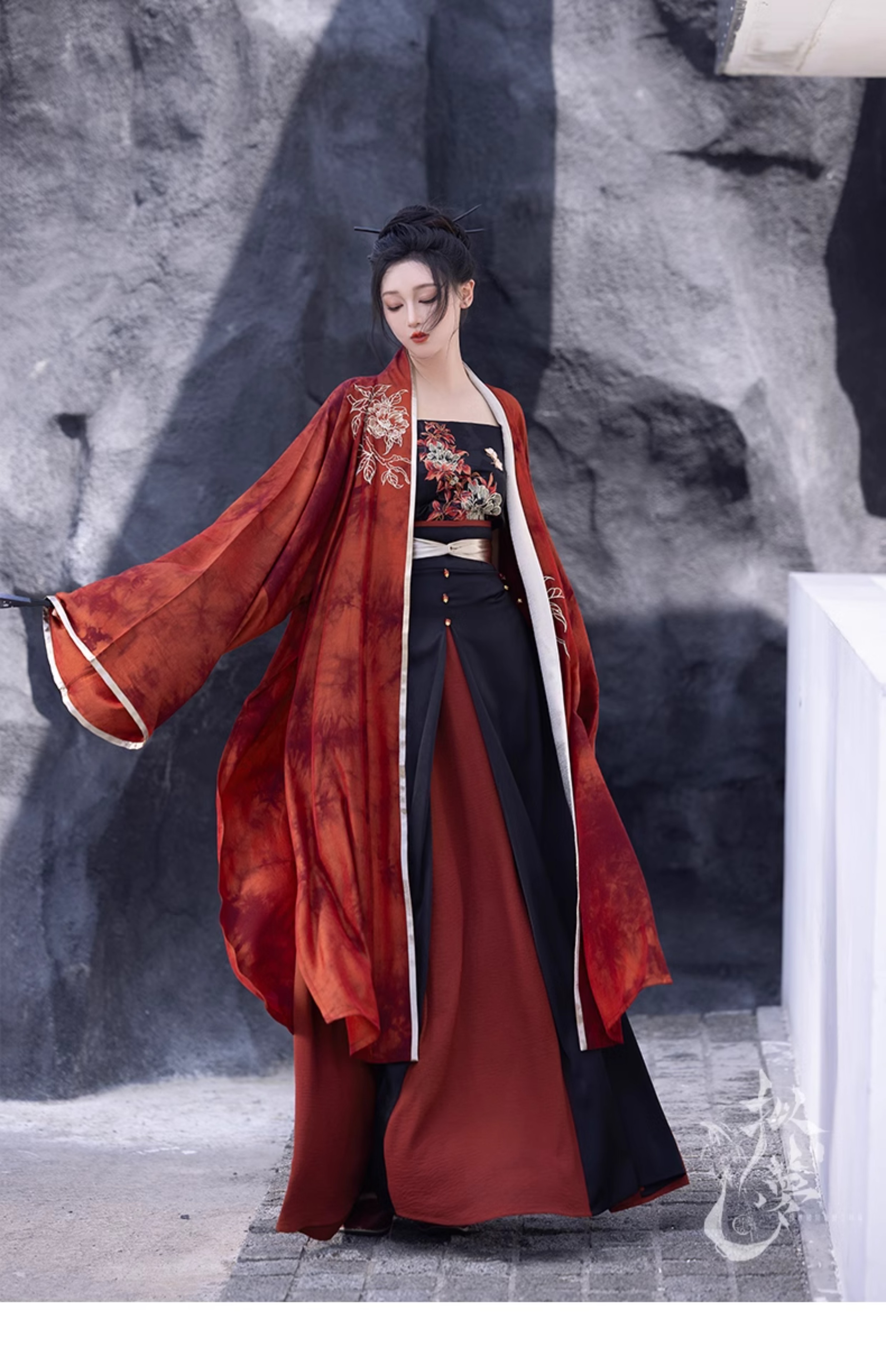 hanfu chinese trditional hanfu newmoondance nuwa nuwahanfu qipao mamian dress skirt