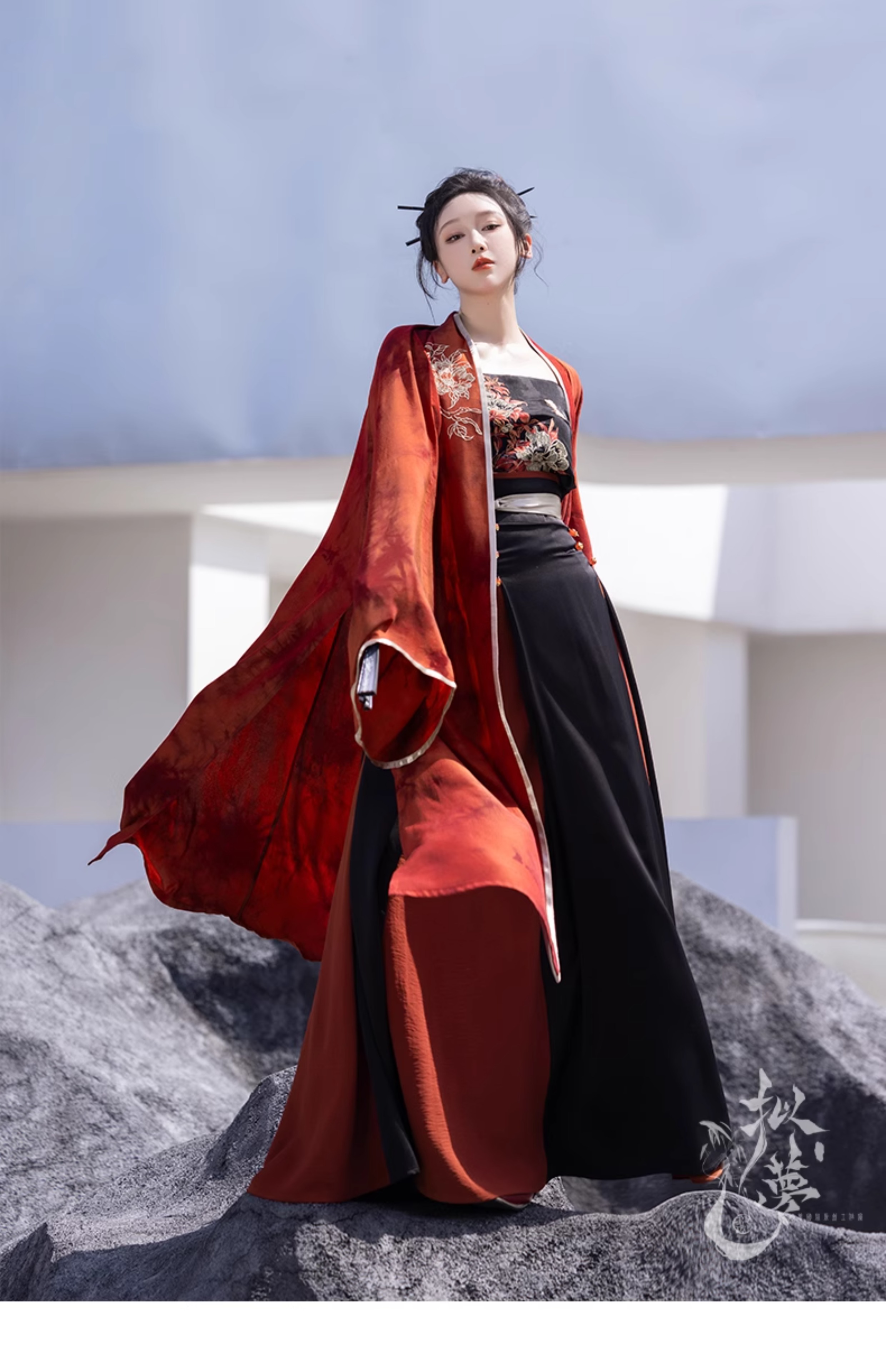 hanfu chinese trditional hanfu newmoondance nuwa nuwahanfu qipao mamian dress skirt