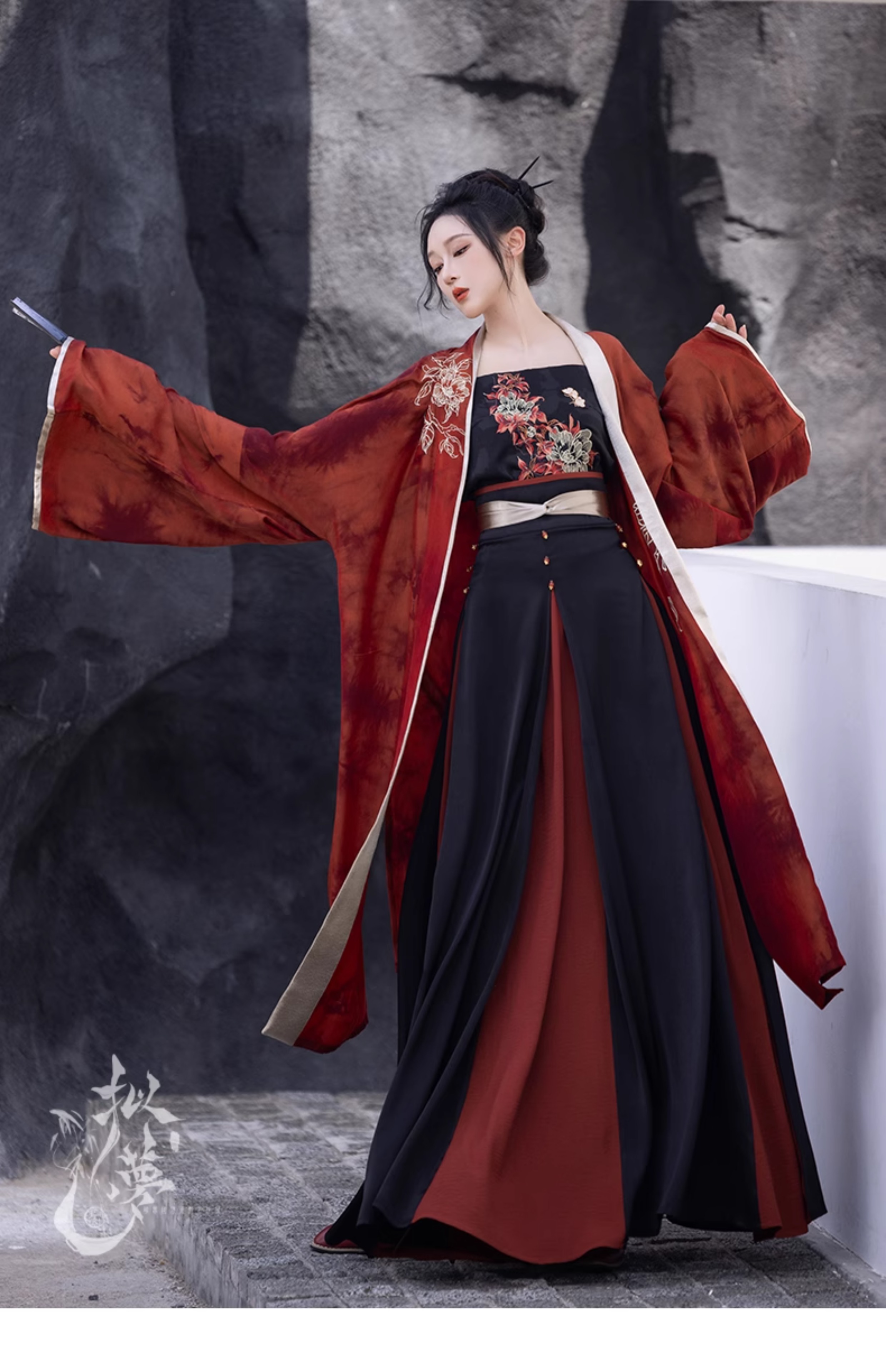 hanfu chinese trditional hanfu newmoondance nuwa nuwahanfu qipao mamian dress skirt