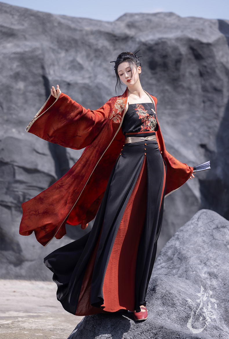 hanfu chinese trditional hanfu newmoondance nuwa nuwahanfu qipao mamian dress skirt