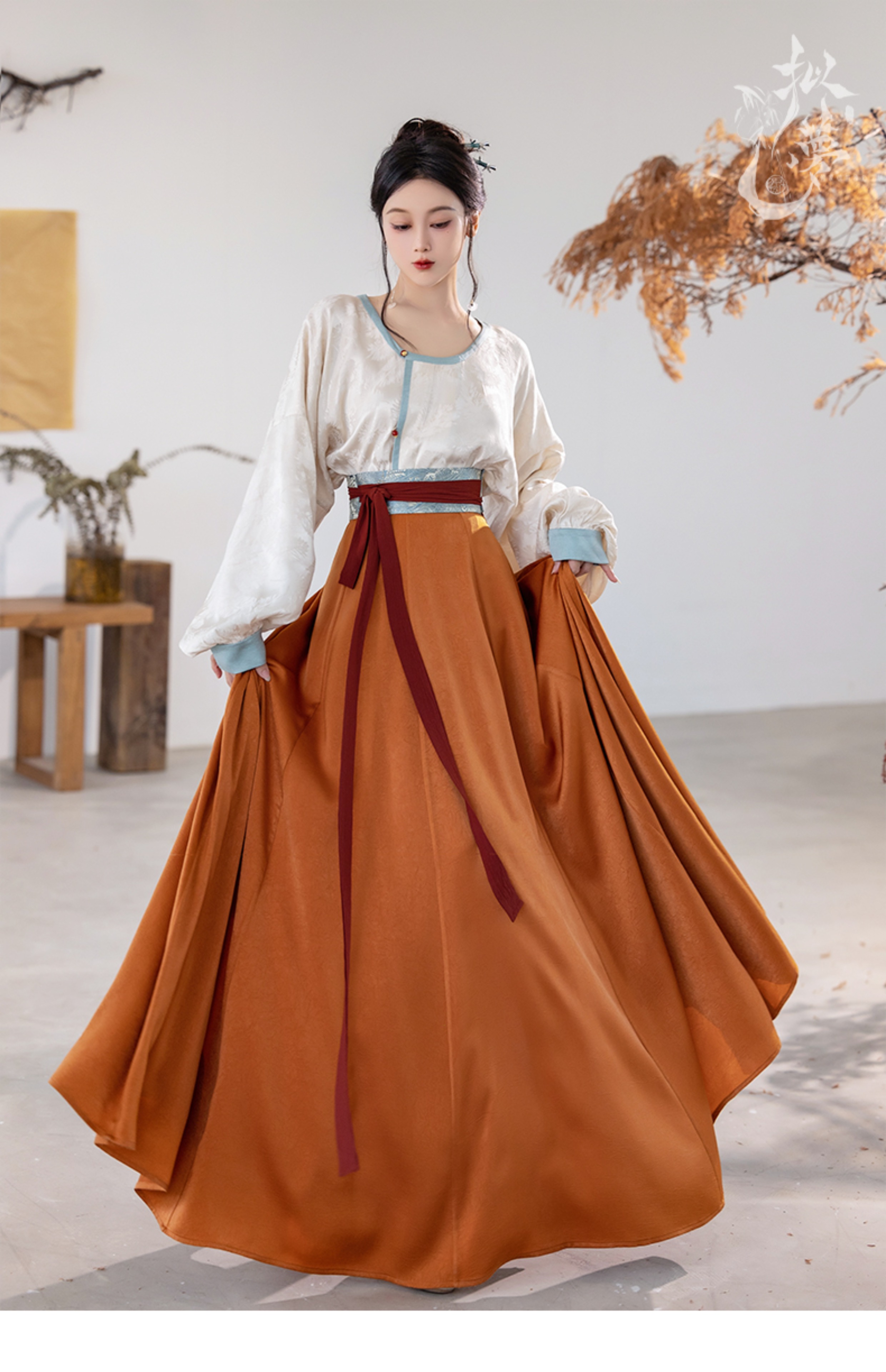 hanfu chinese trditional hanfu newmoondance nuwa nuwahanfu qipao mamian dress skirt