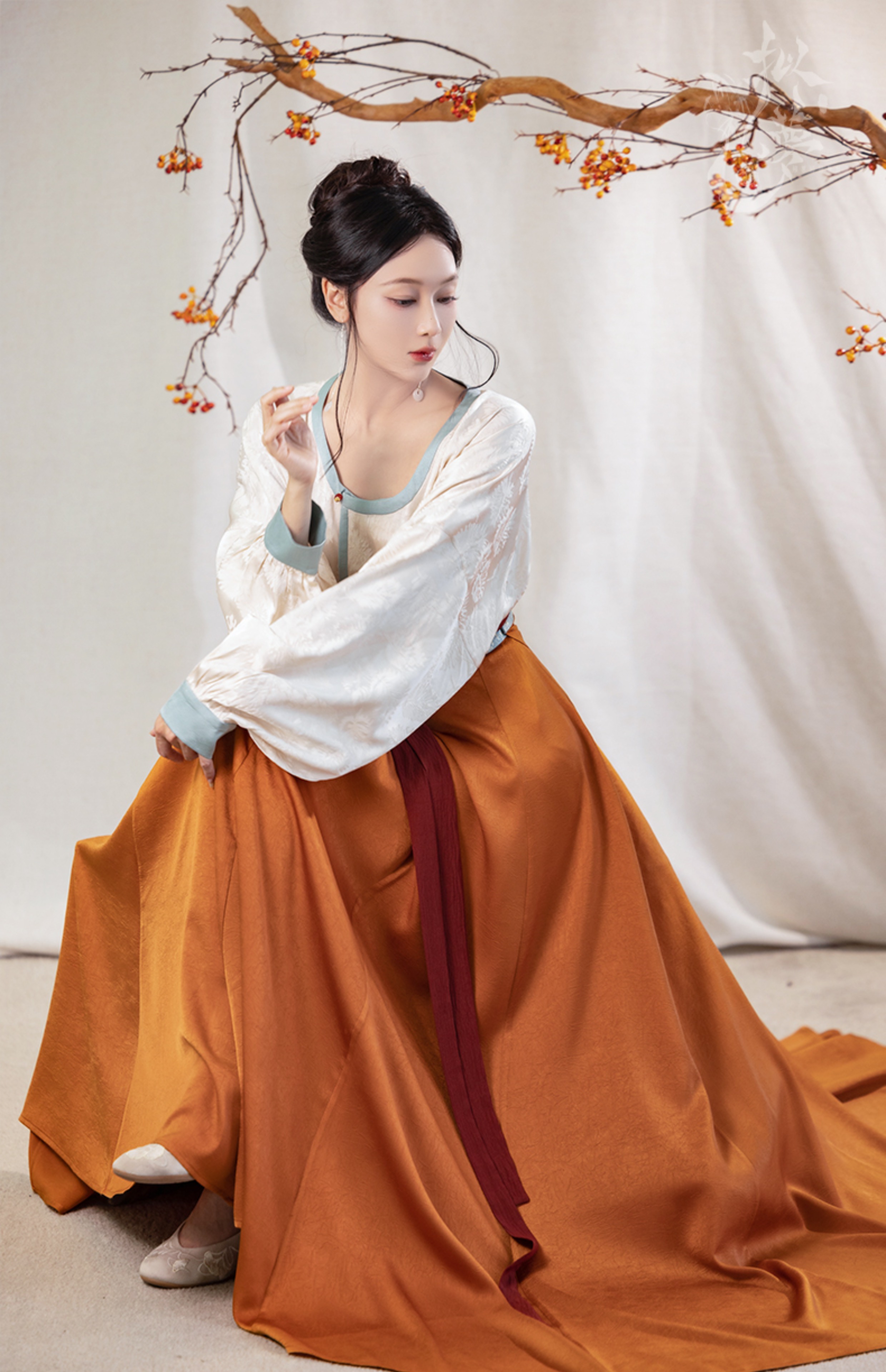 hanfu chinese trditional hanfu newmoondance nuwa nuwahanfu qipao mamian dress skirt