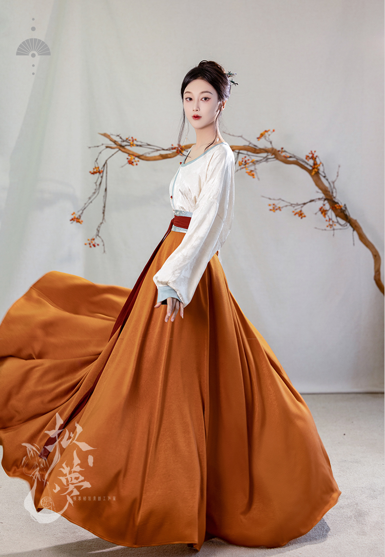 hanfu chinese trditional hanfu newmoondance nuwa nuwahanfu qipao mamian dress skirt