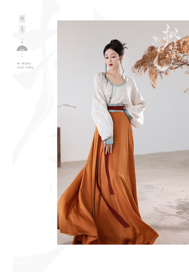 hanfu chinese trditional hanfu newmoondance nuwa nuwahanfu qipao mamian dress skirt