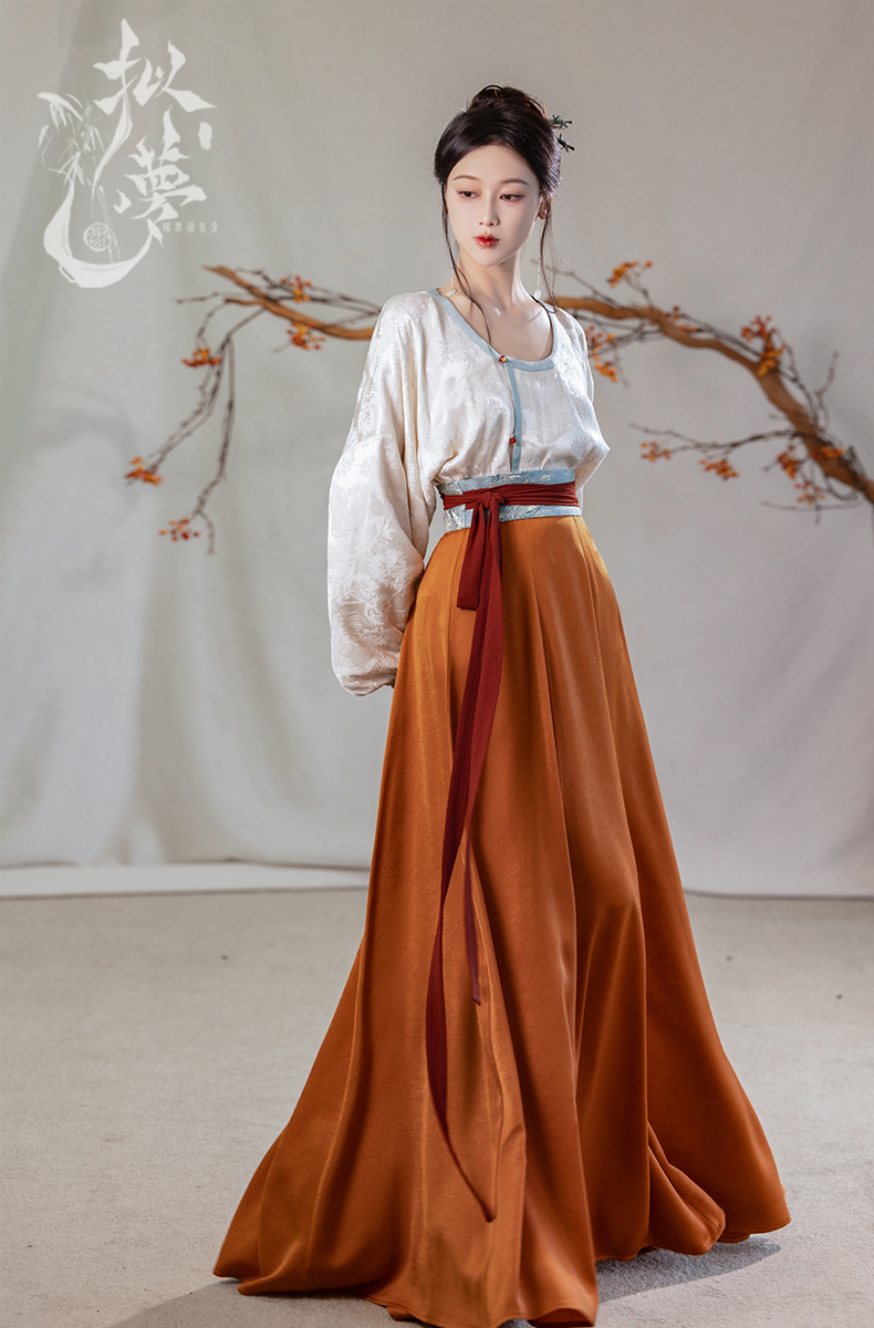 hanfu chinese trditional hanfu newmoondance nuwa nuwahanfu qipao mamian dress skirt