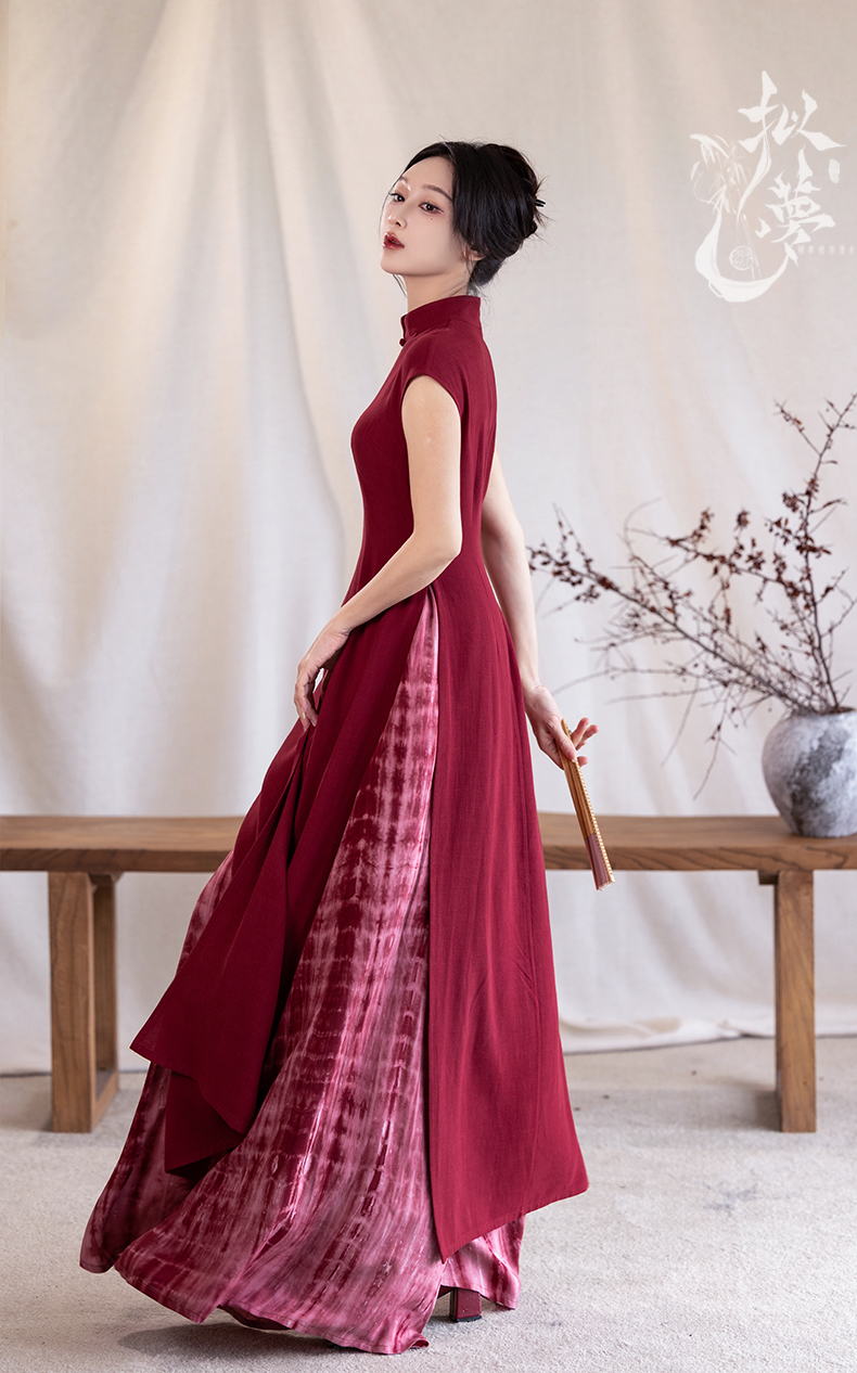 hanfu chinese trditional hanfu newmoondance nuwa nuwahanfu qipao mamian dress skirt