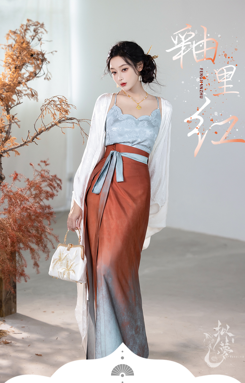 hanfu chinese trditional hanfu newmoondance nuwa nuwahanfu qipao mamian dress skirt