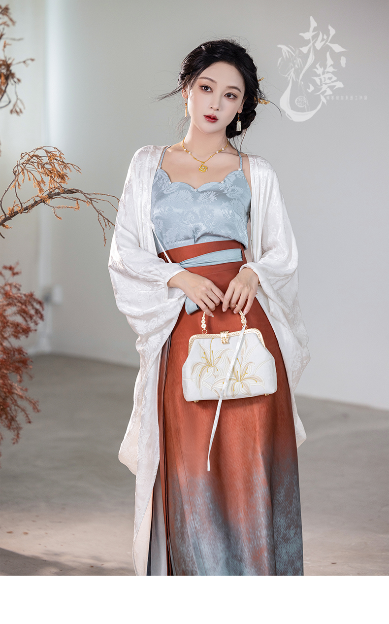 hanfu chinese trditional hanfu newmoondance nuwa nuwahanfu qipao mamian dress skirt