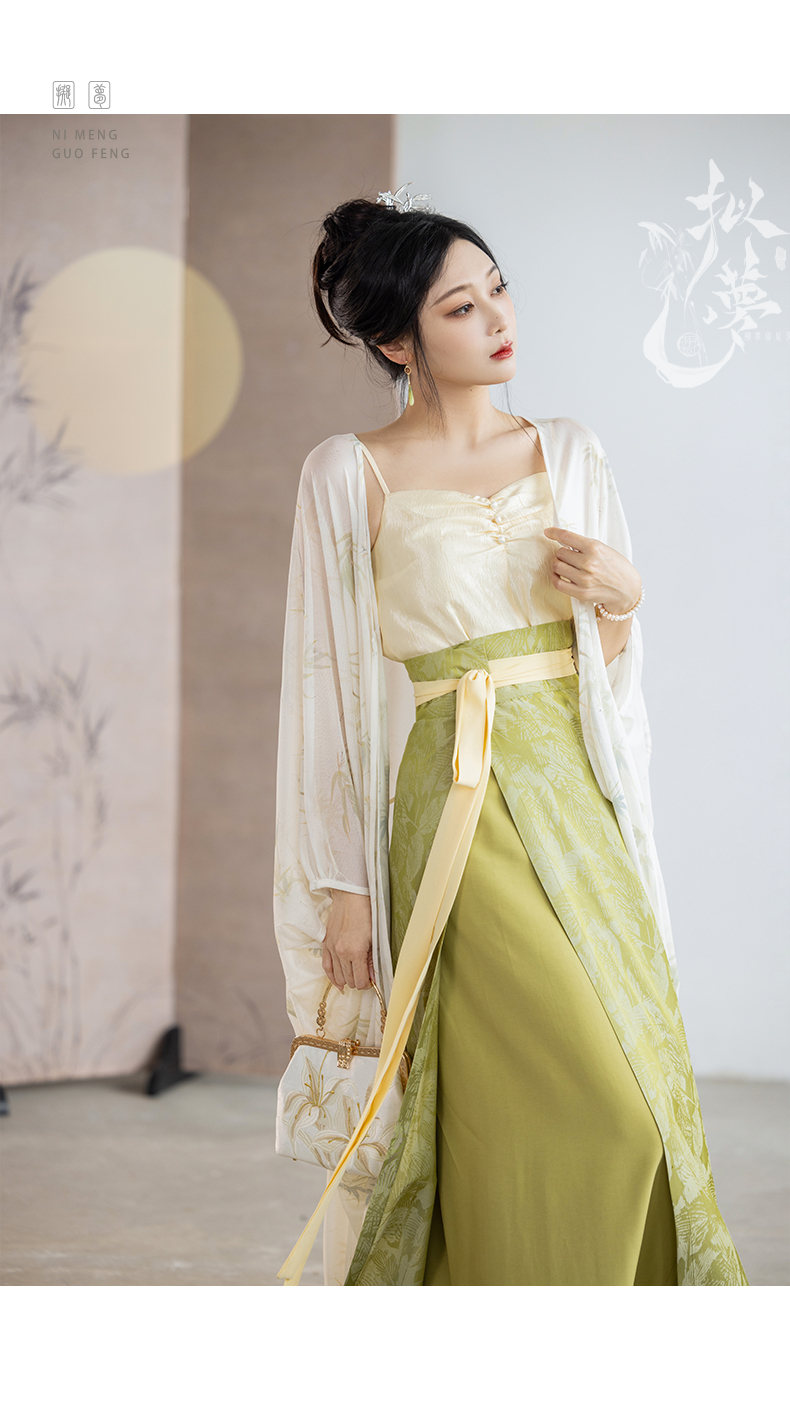 hanfu chinese trditional hanfu newmoondance nuwa nuwahanfu qipao mamian dress skirt