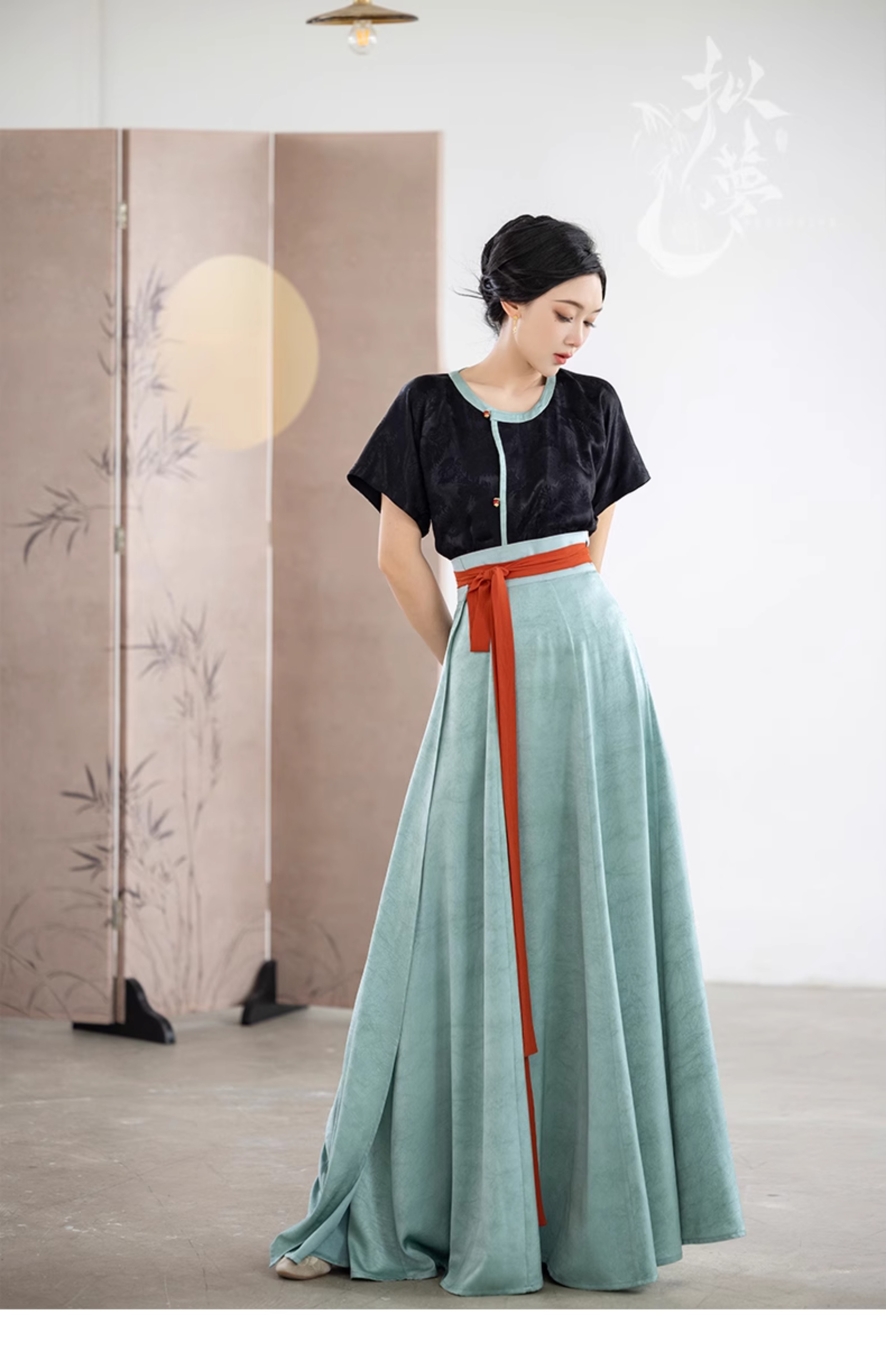 hanfu chinese trditional hanfu newmoondance nuwa nuwahanfu qipao mamian dress skirt