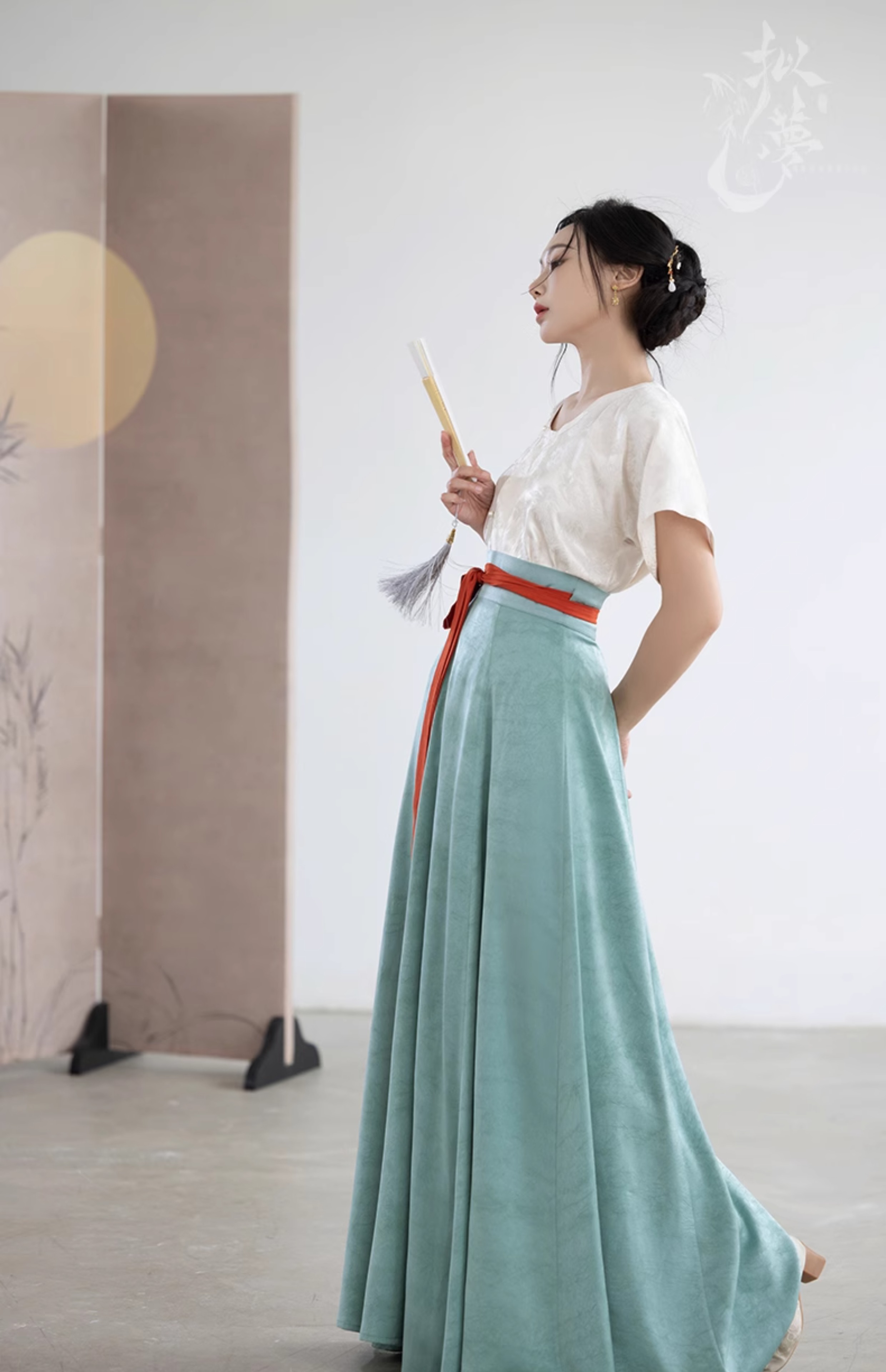 hanfu chinese trditional hanfu newmoondance nuwa nuwahanfu qipao mamian dress skirt