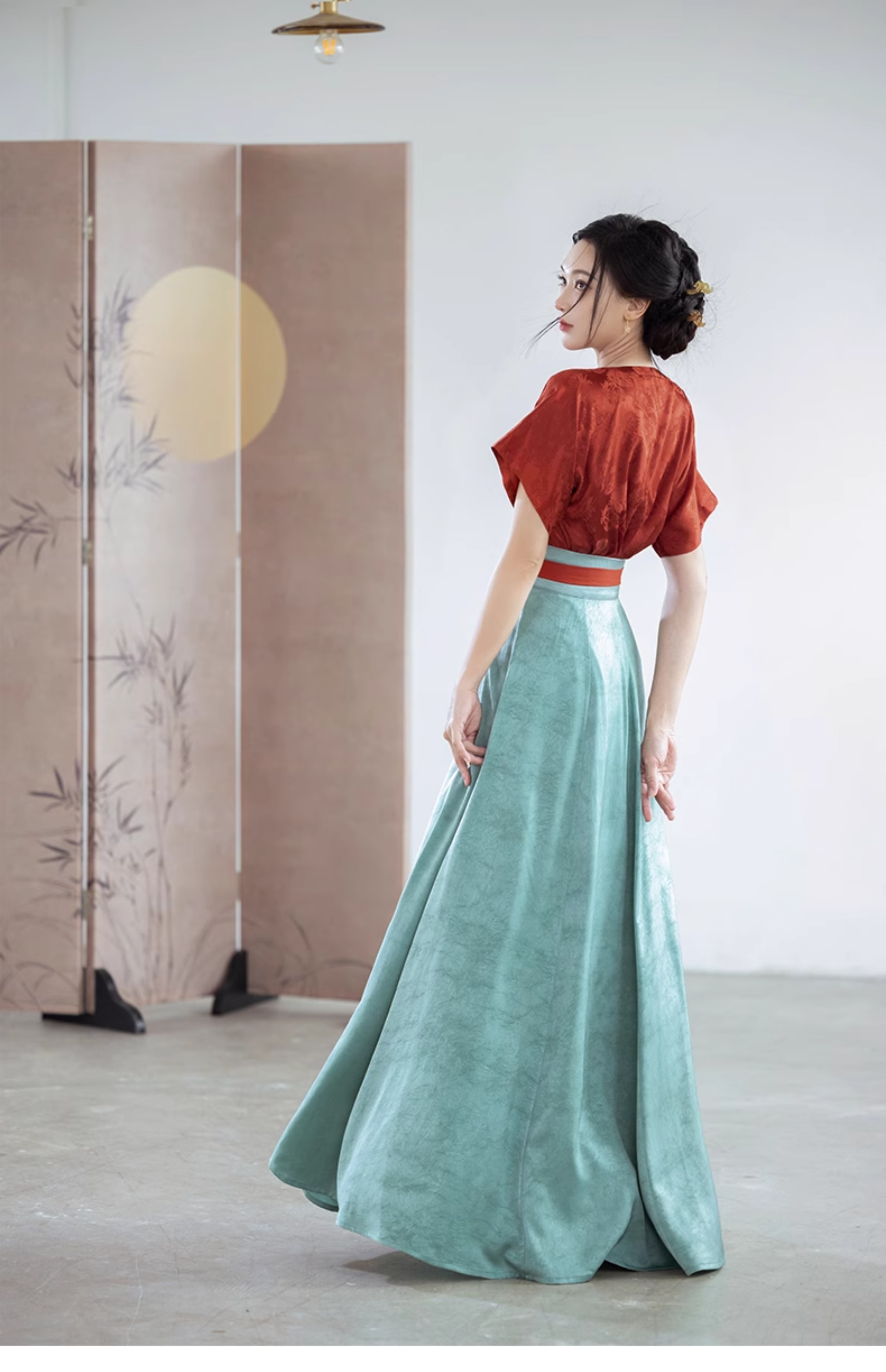 hanfu chinese trditional hanfu newmoondance nuwa nuwahanfu qipao mamian dress skirt