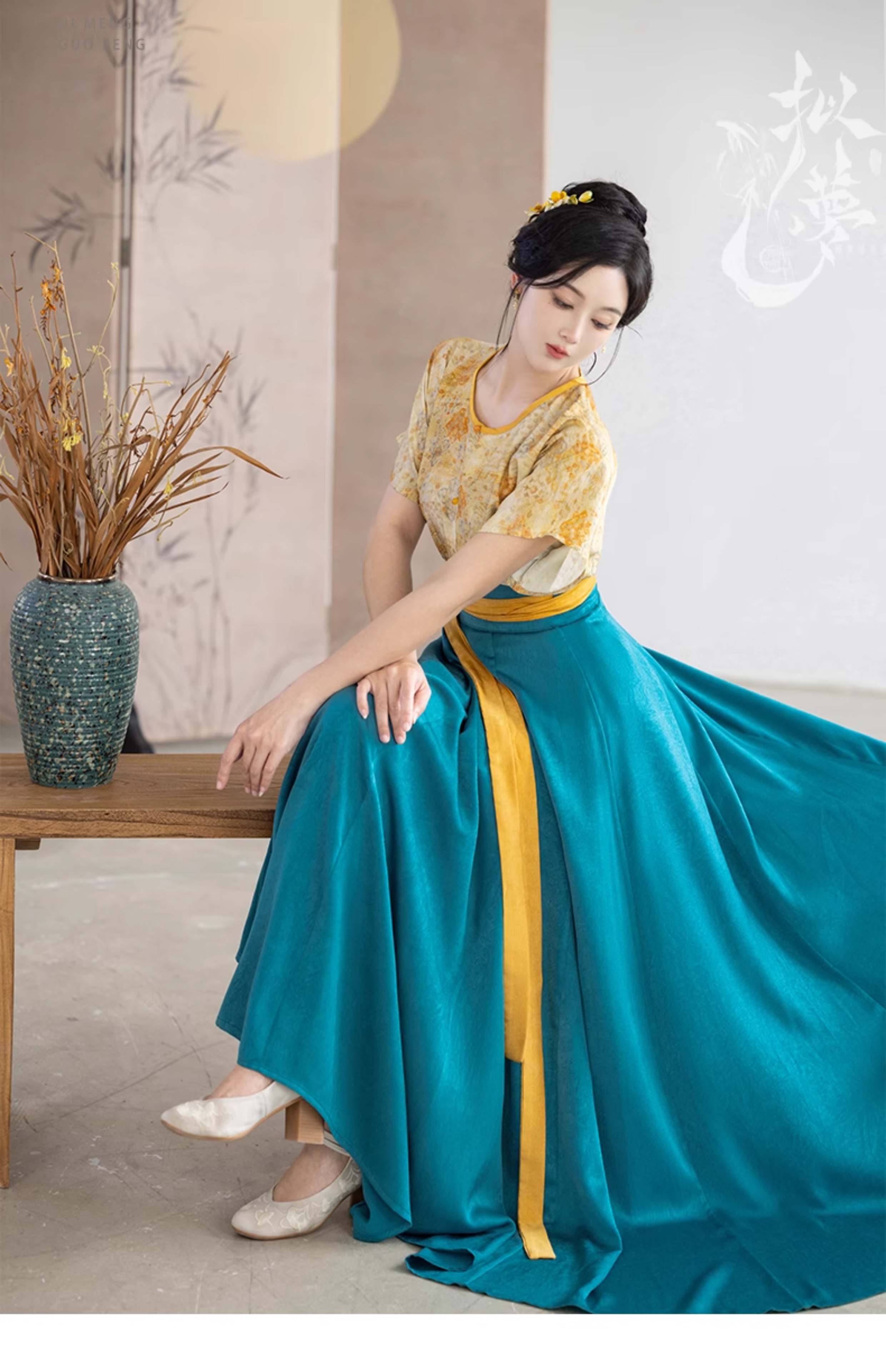 hanfu chinese trditional hanfu newmoondance nuwa nuwahanfu qipao mamian dress skirt