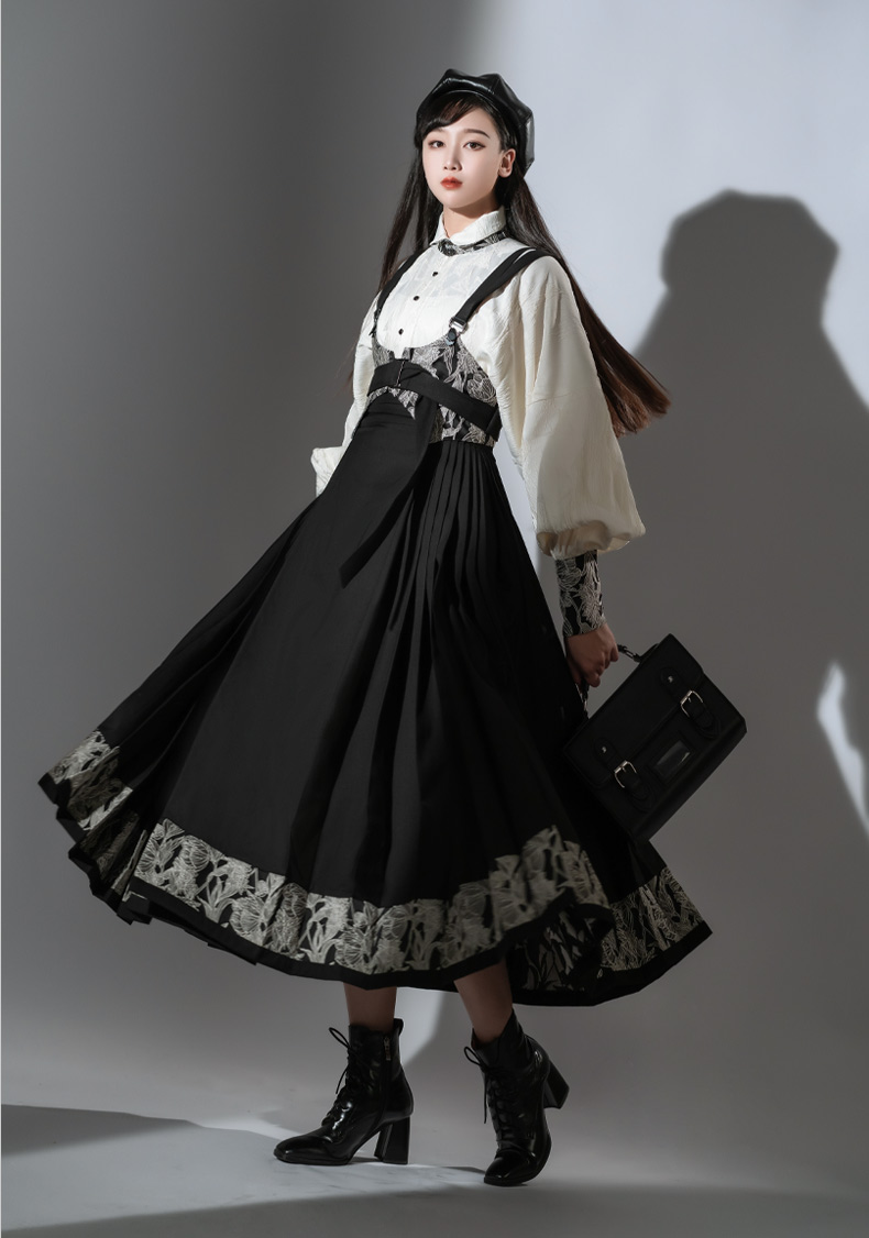 hanfu chinese trditional hanfu newmoondance nuwa nuwahanfu qipao mamian dress skirt