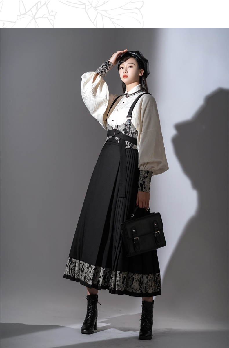 hanfu chinese trditional hanfu newmoondance nuwa nuwahanfu qipao mamian dress skirt