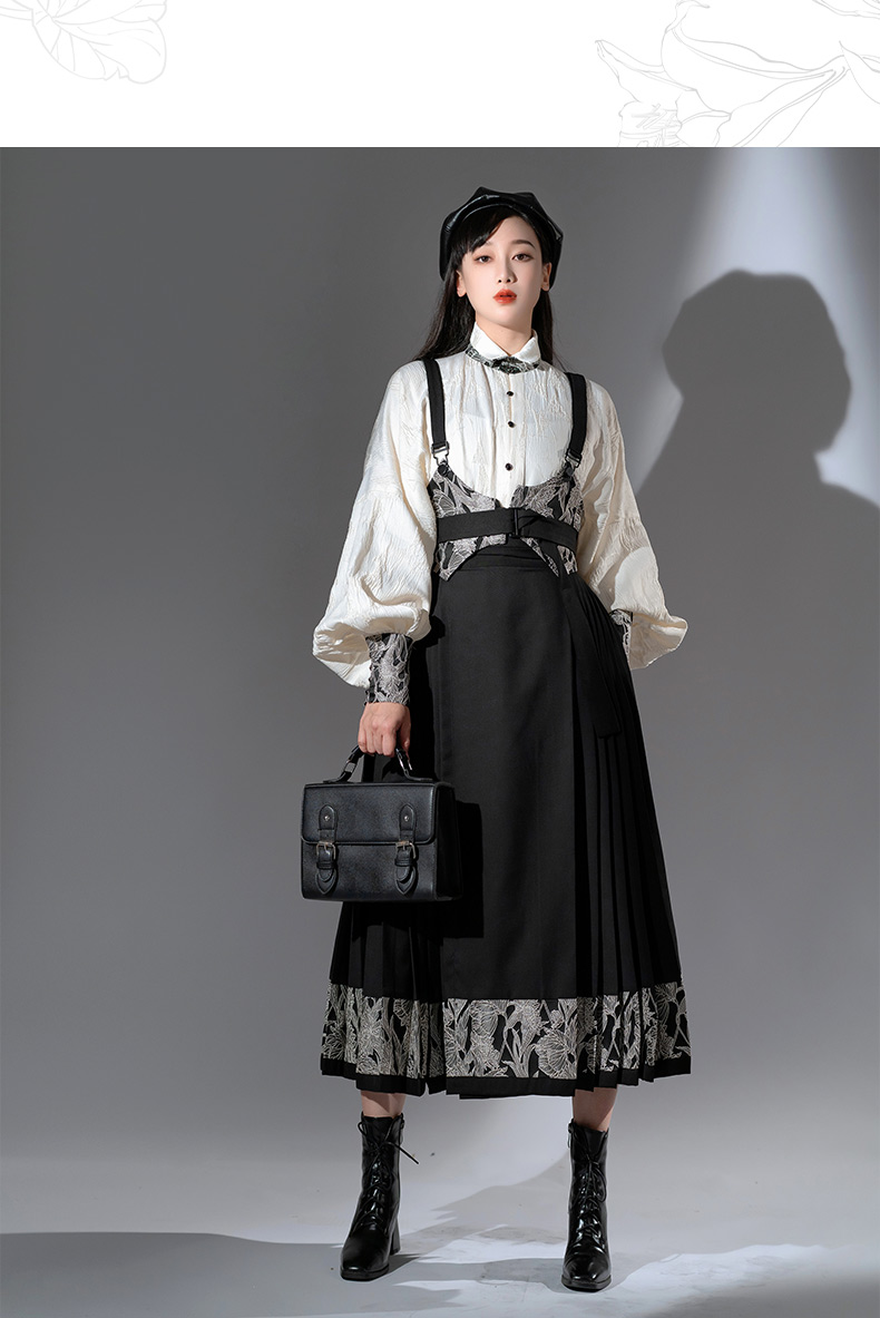 hanfu chinese trditional hanfu newmoondance nuwa nuwahanfu qipao mamian dress skirt