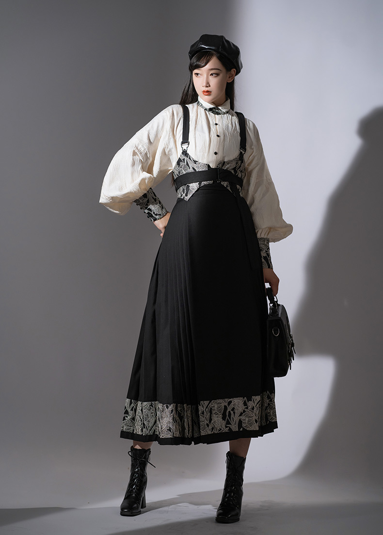 hanfu chinese trditional hanfu newmoondance nuwa nuwahanfu qipao mamian dress skirt