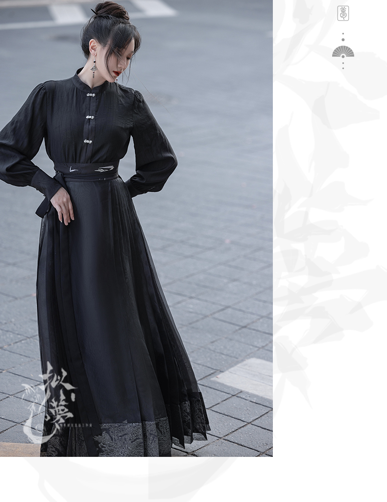 hanfu chinese trditional hanfu newmoondance nuwa nuwahanfu qipao mamian dress skirt