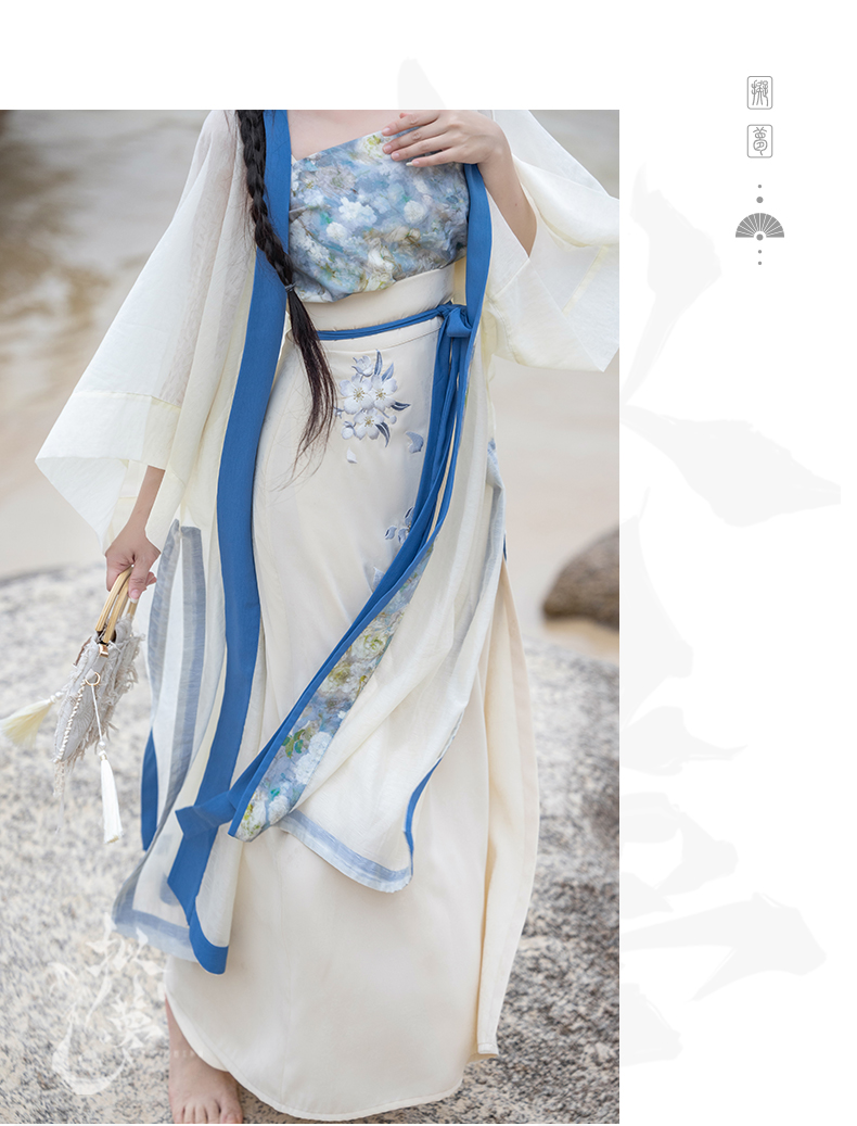 hanfu chinese trditional hanfu newmoondance nuwa nuwahanfu qipao mamian dress skirt