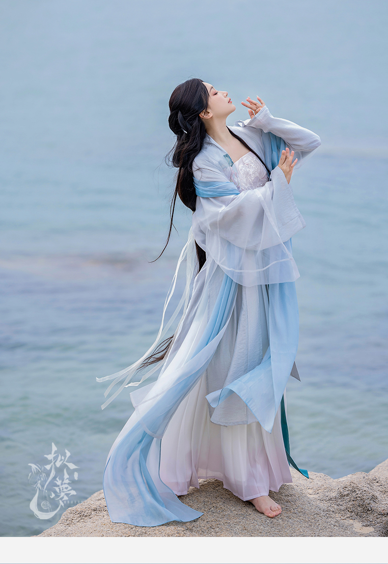 hanfu chinese trditional hanfu newmoondance nuwa nuwahanfu qipao mamian dress skirt