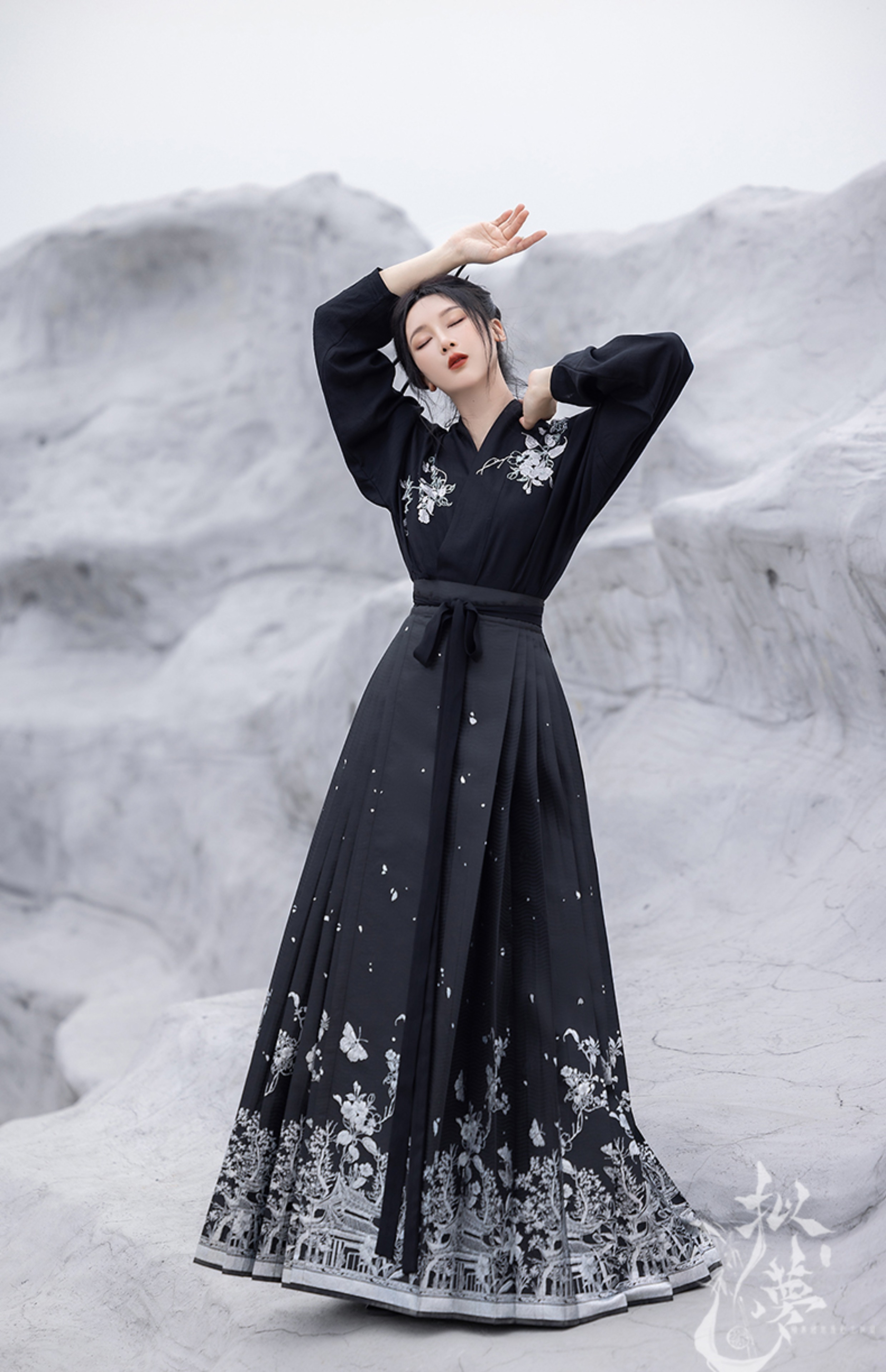 hanfu chinese trditional hanfu newmoondance nuwa nuwahanfu qipao mamian dress skirt