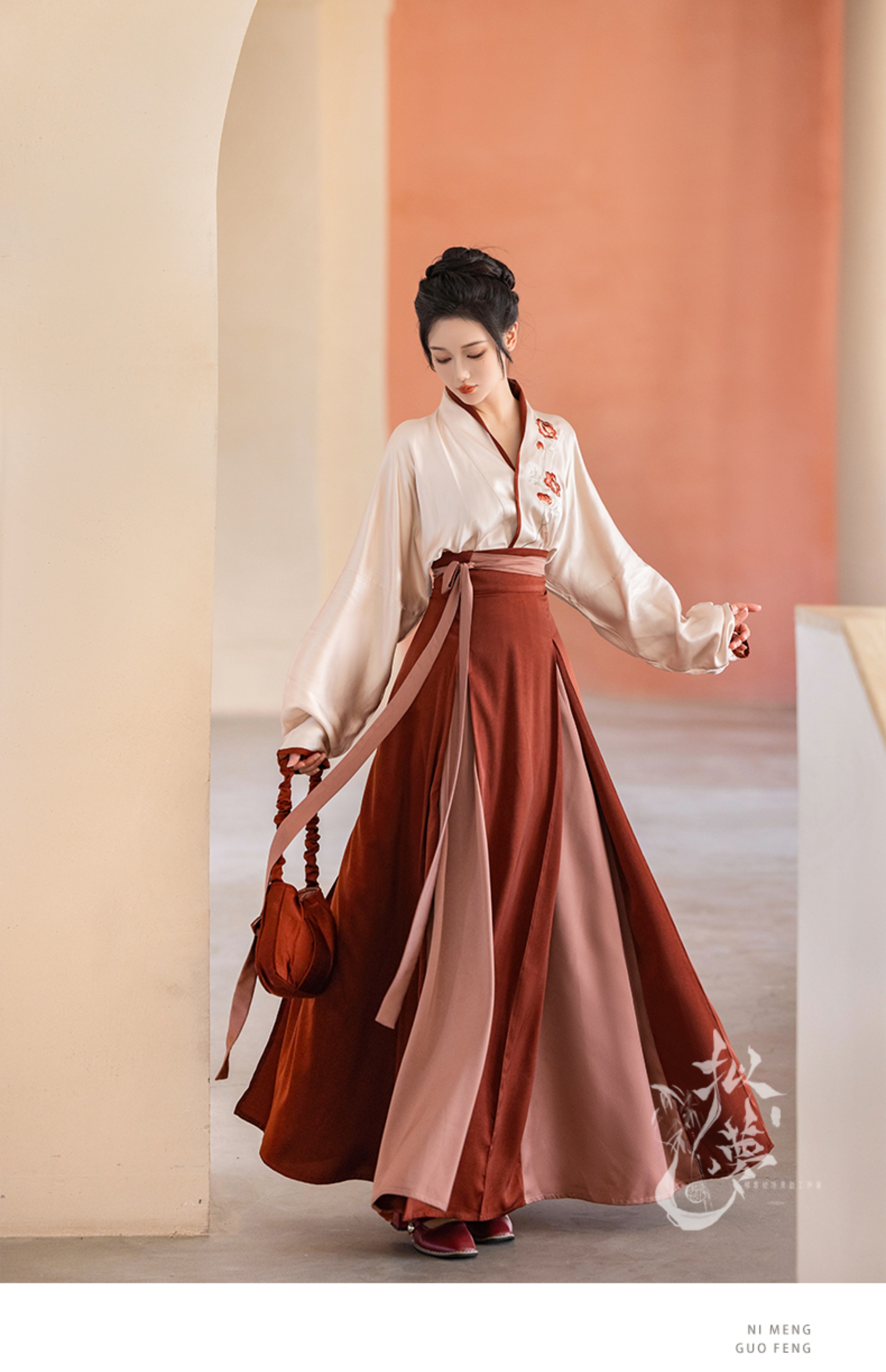 hanfu chinese trditional hanfu newmoondance nuwa nuwahanfu qipao mamian dress skirt