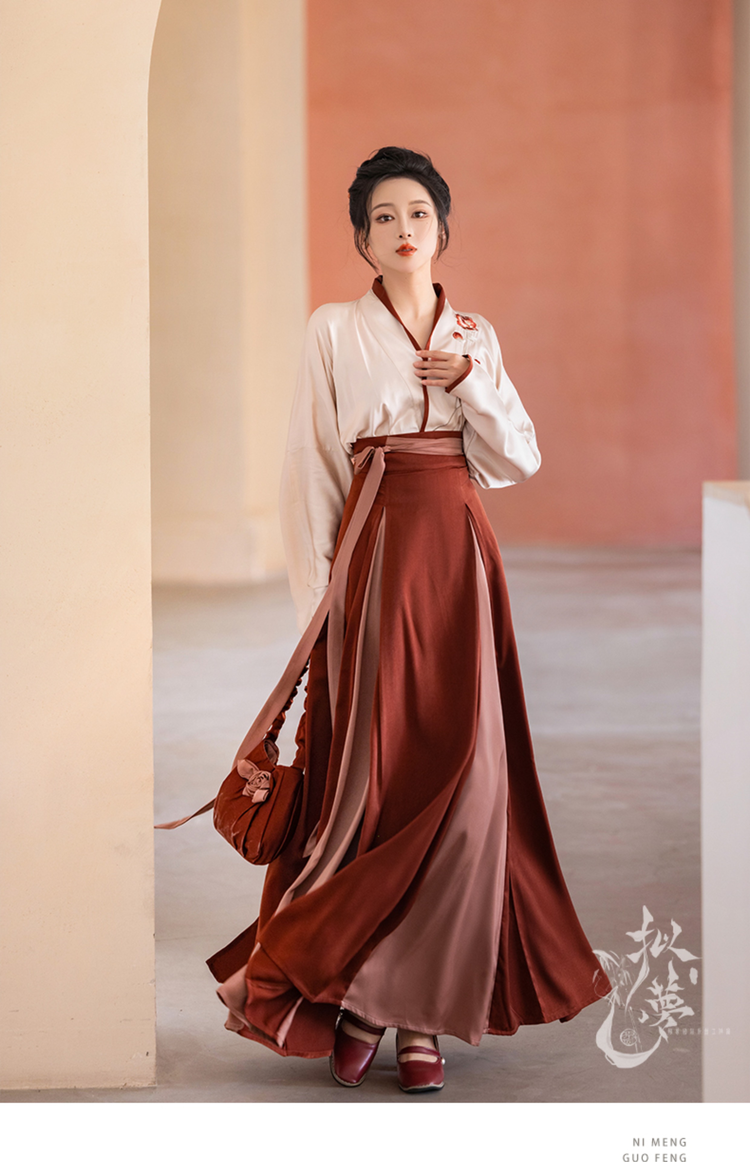 hanfu chinese trditional hanfu newmoondance nuwa nuwahanfu qipao mamian dress skirt