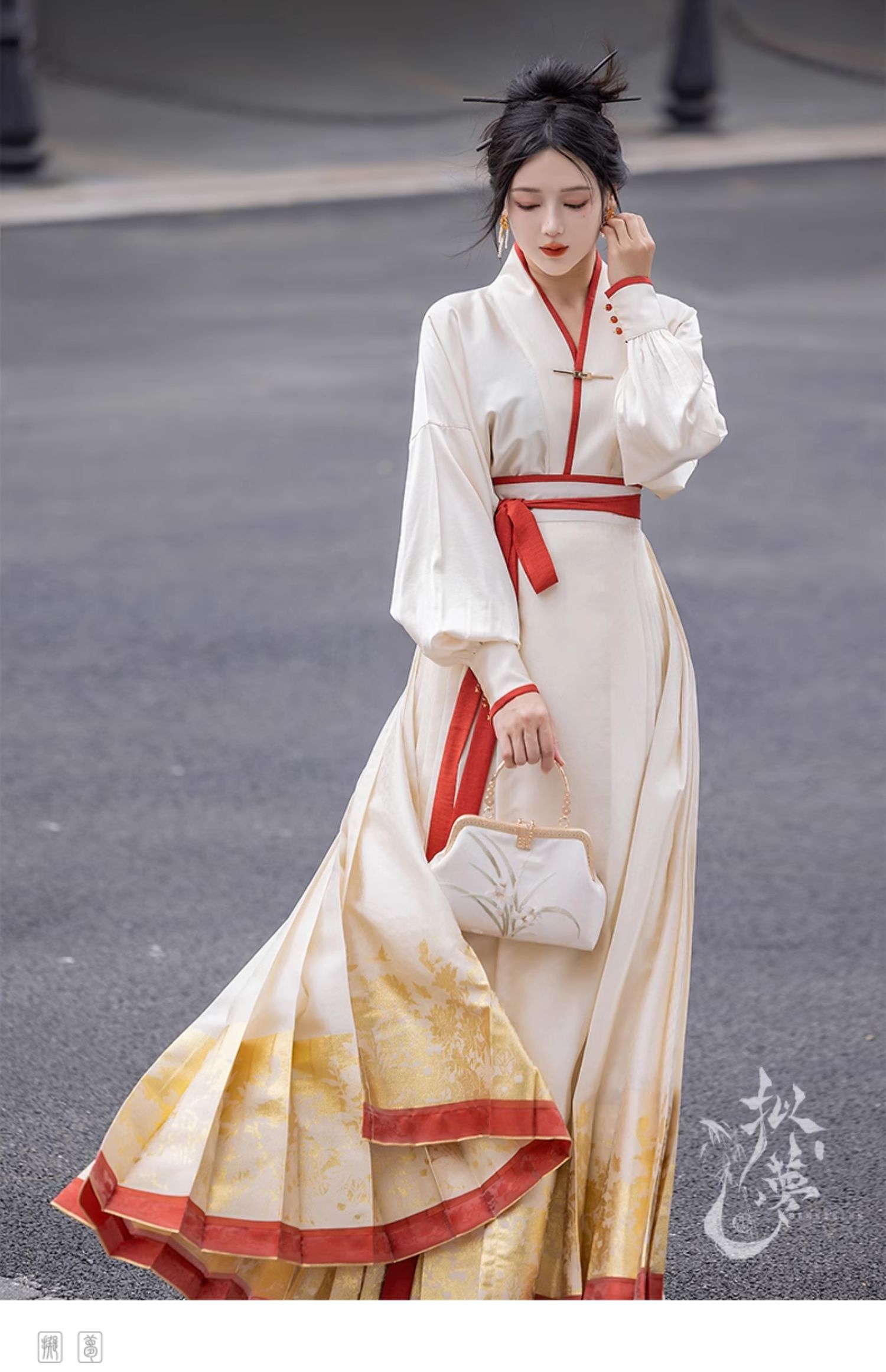 hanfu chinese trditional hanfu newmoondance nuwa nuwahanfu qipao mamian dress skirt