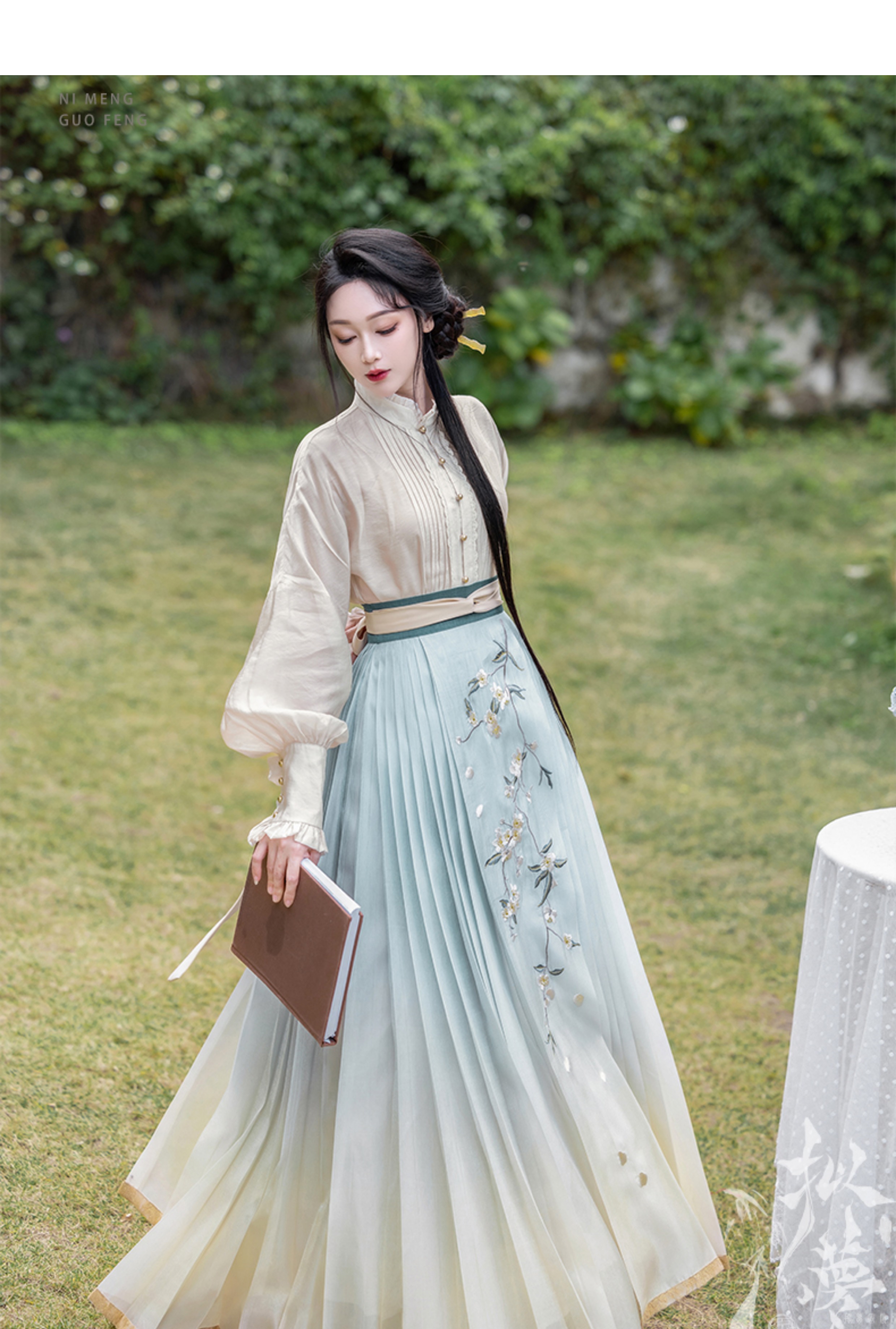 hanfu chinese trditional hanfu newmoondance nuwa nuwahanfu qipao mamian dress skirt