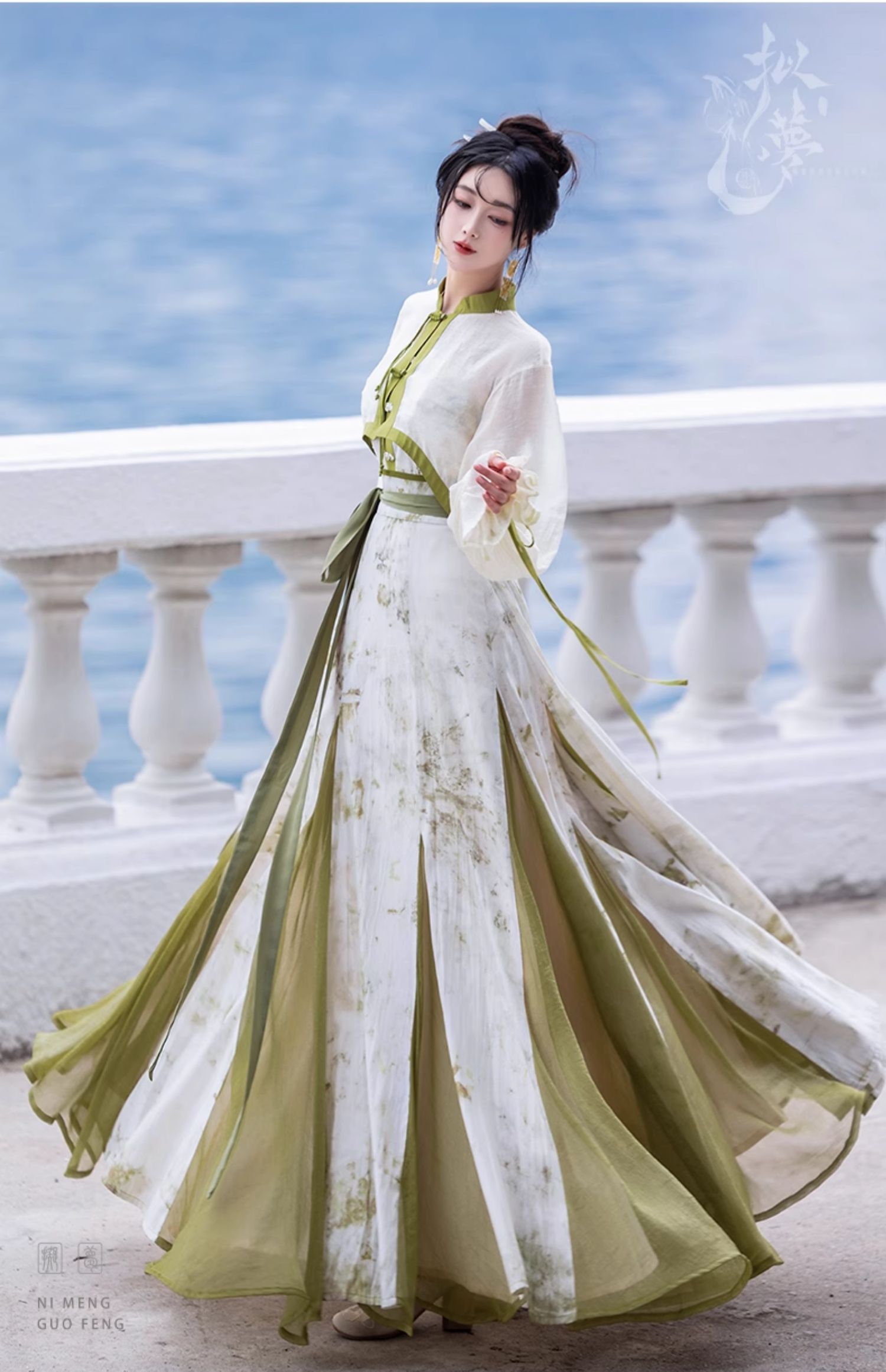 hanfu chinese trditional hanfu newmoondance nuwa nuwahanfu qipao mamian dress skirt