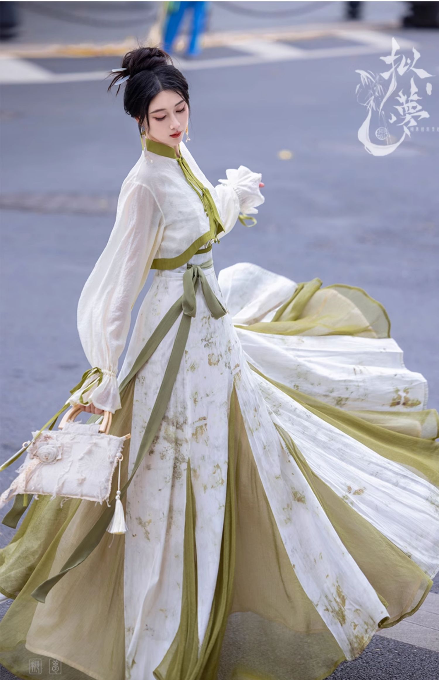 hanfu chinese trditional hanfu newmoondance nuwa nuwahanfu qipao mamian dress skirt