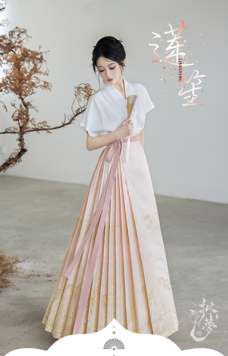 hanfu chinese trditional hanfu newmoondance nuwa nuwahanfu qipao mamian dress skirt