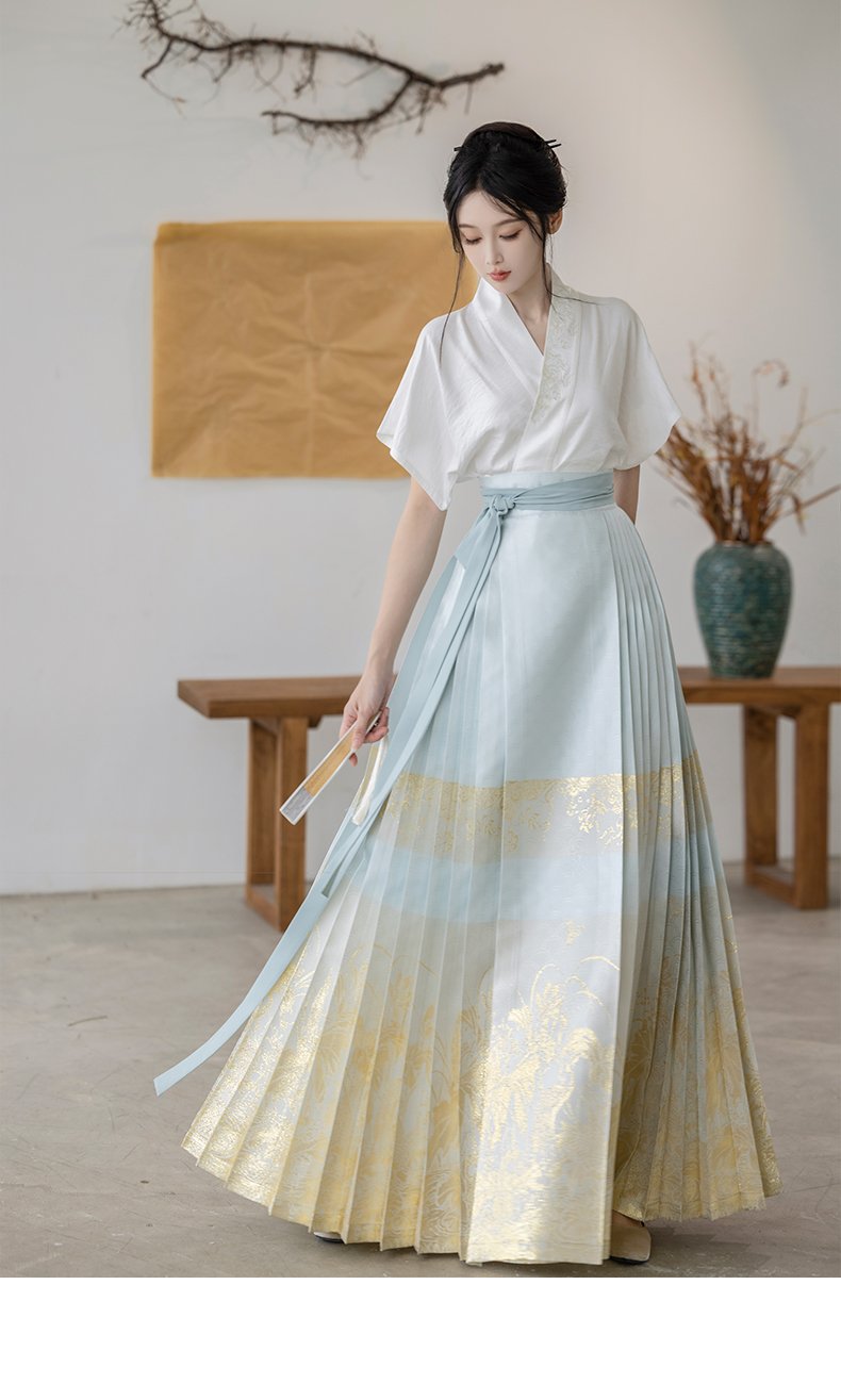 hanfu chinese trditional hanfu newmoondance nuwa nuwahanfu qipao mamian dress skirt