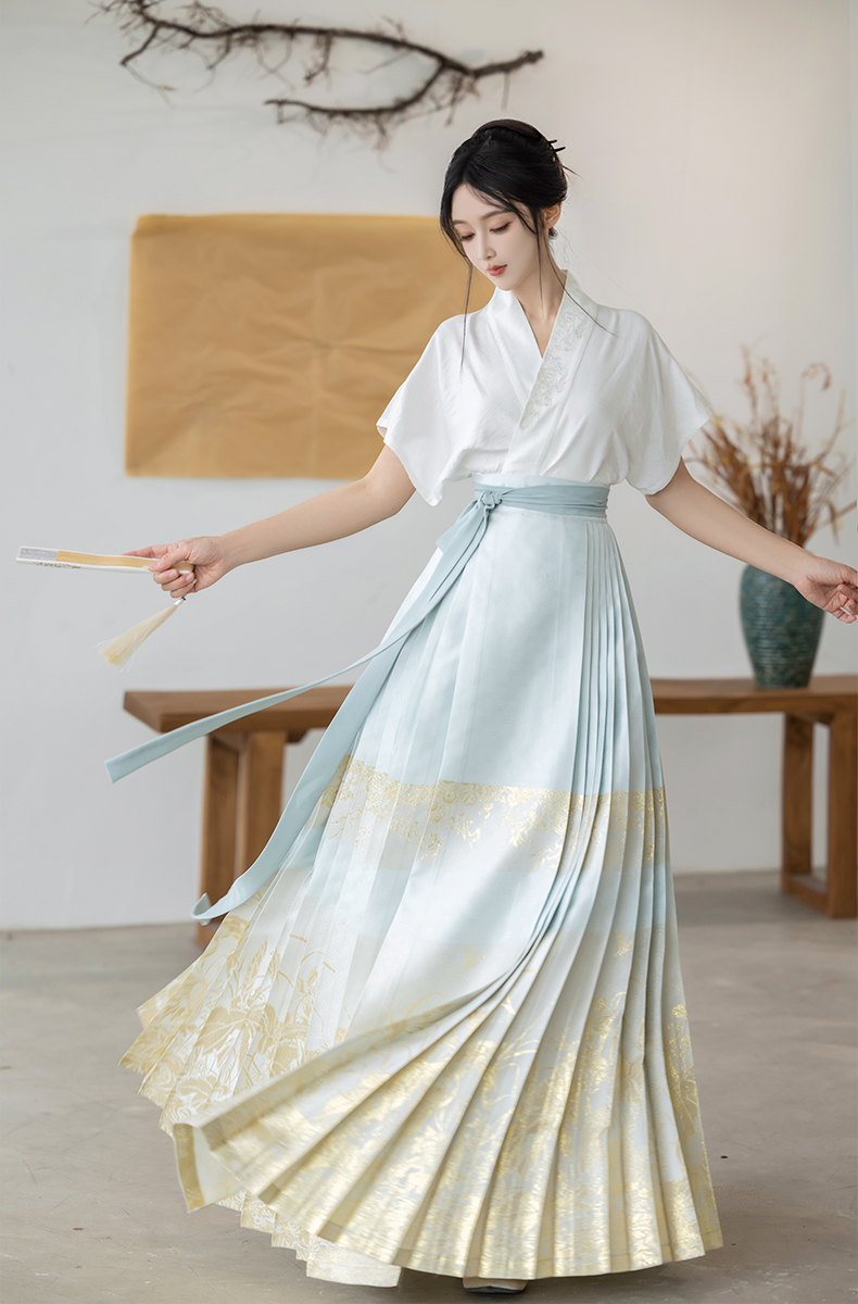 hanfu chinese trditional hanfu newmoondance nuwa nuwahanfu qipao mamian dress skirt